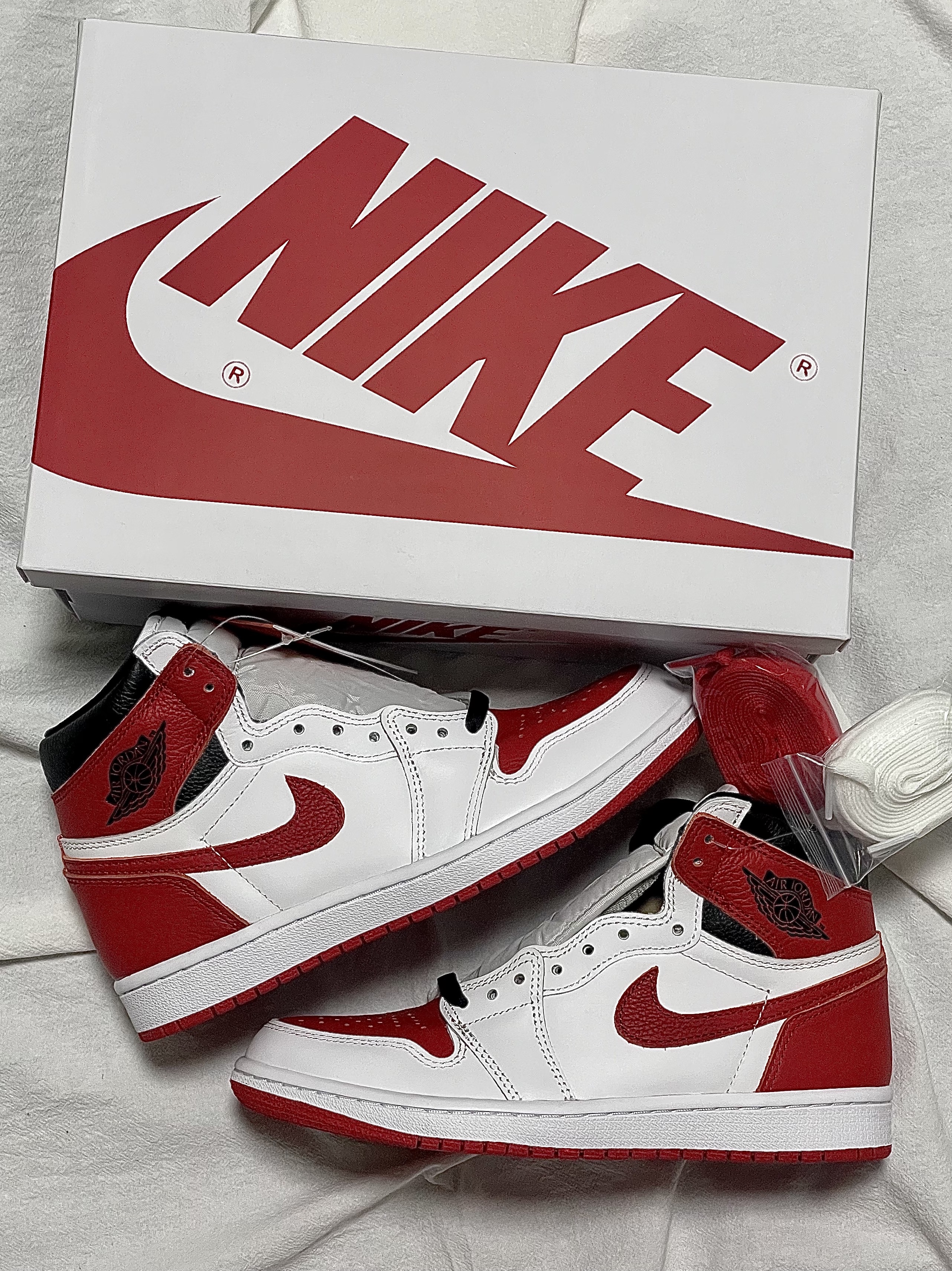 Jordan 1 Retro High OG Heritage 착용 스타일