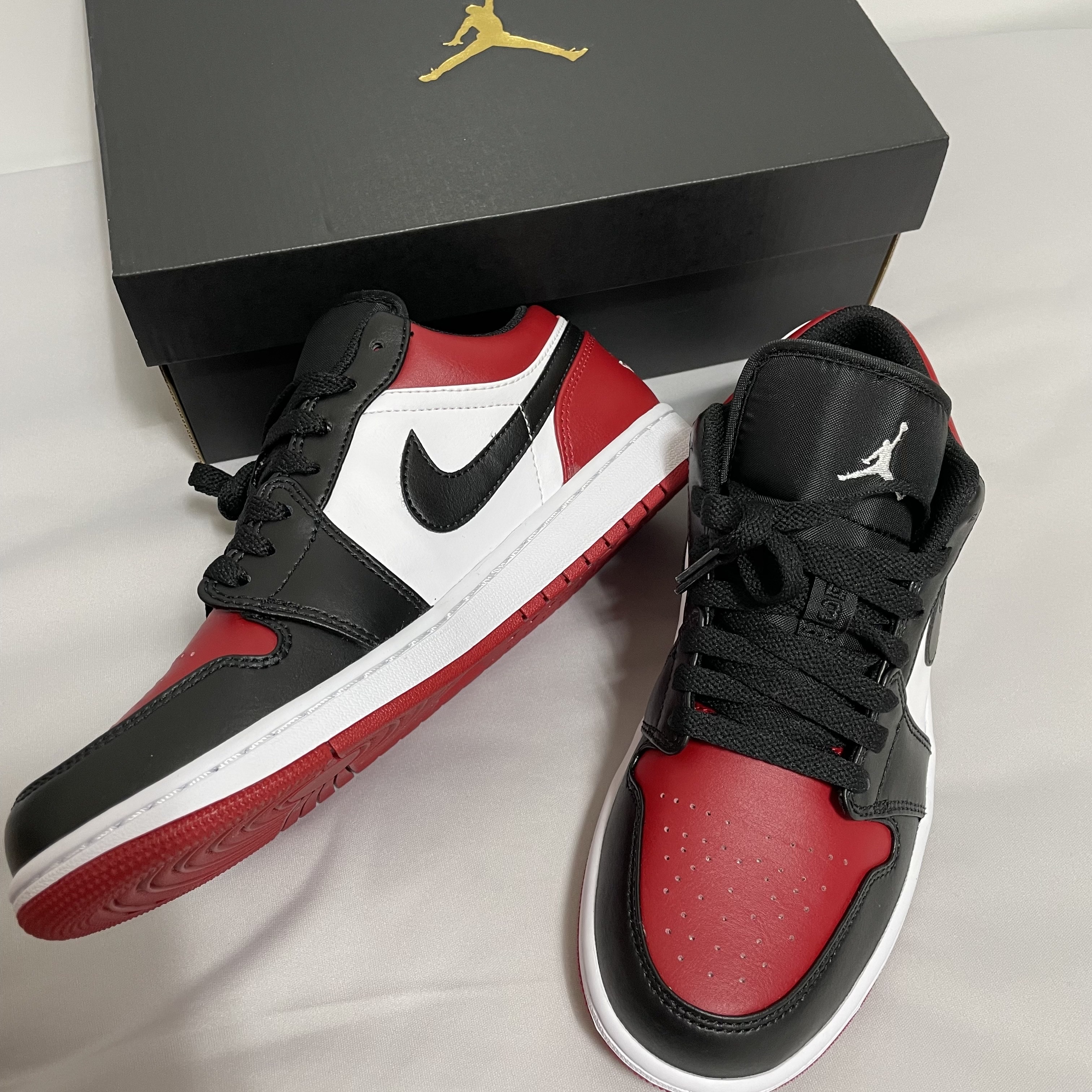 Jordan 1 Low Bred Toe 착용 스타일
