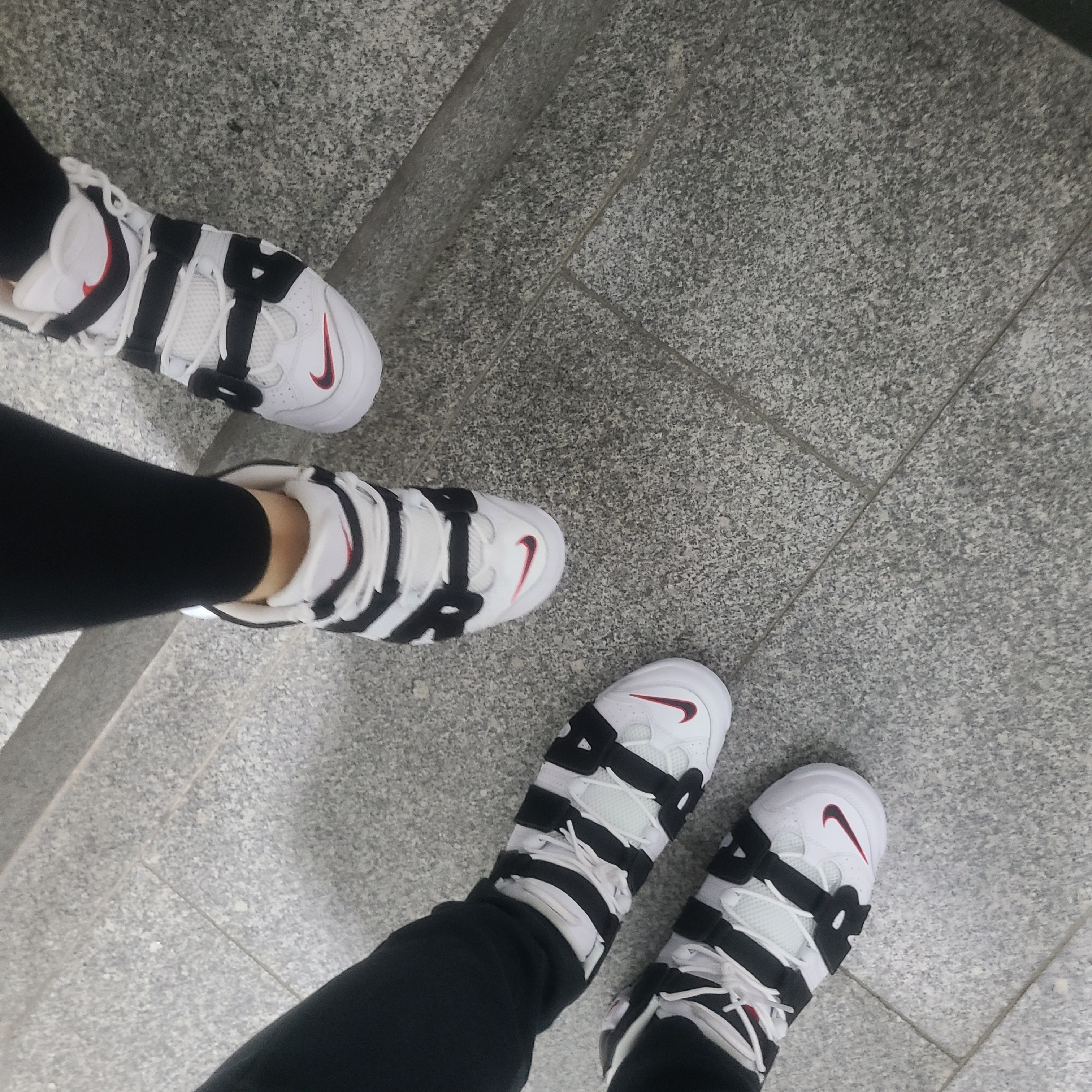Nike Air More Uptempo Scottie Pippen, (GS) Nike Air More Uptempo Scottie Pippen 착용 스타일 - 2