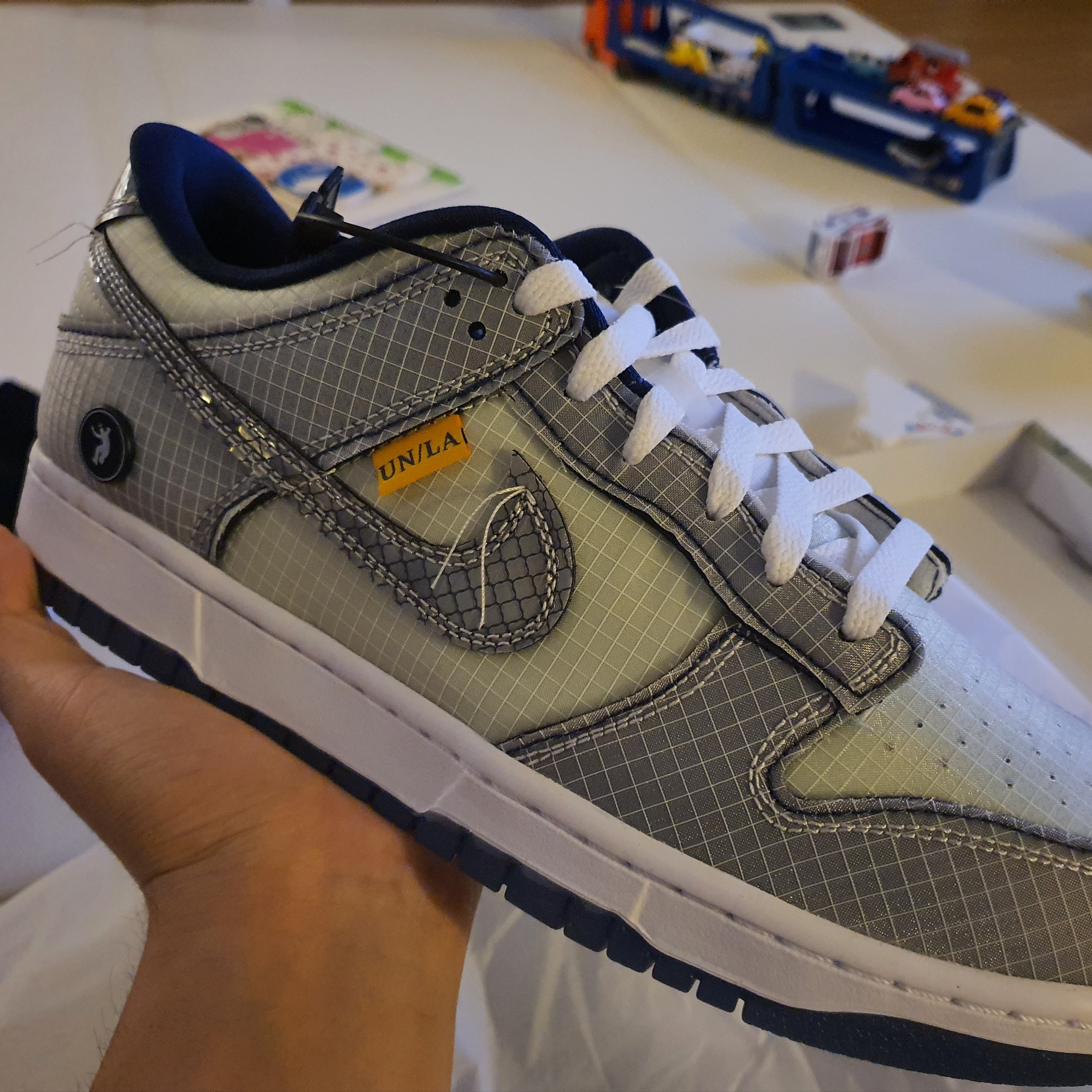 Nike x Union Dunk Low Passport Pack Pistachio 착용 스타일