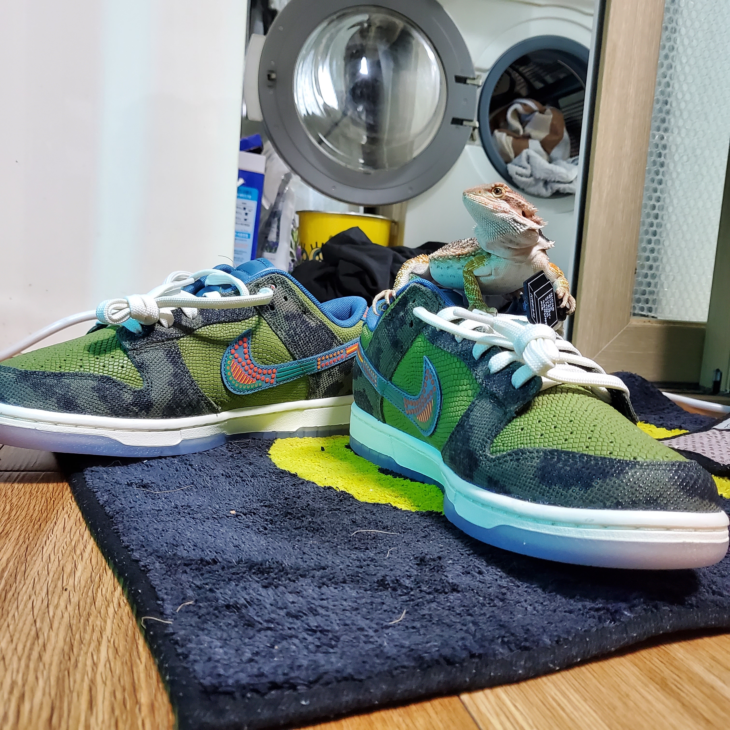 Nike Dunk Low Premium Siempre Familia 착용 스타일 - 3