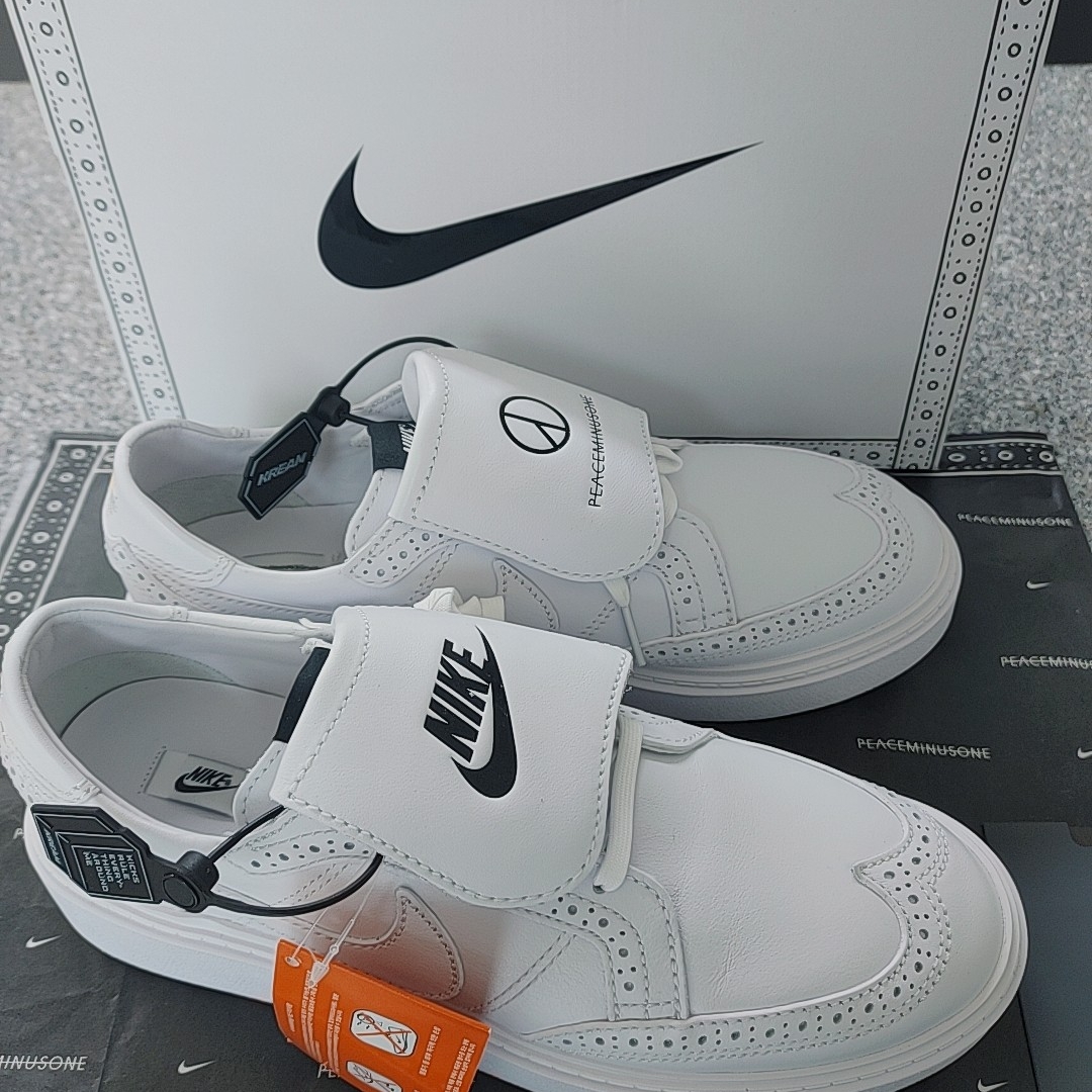 Nike x Peaceminusone Kwondo1 White 착용 스타일 - 2