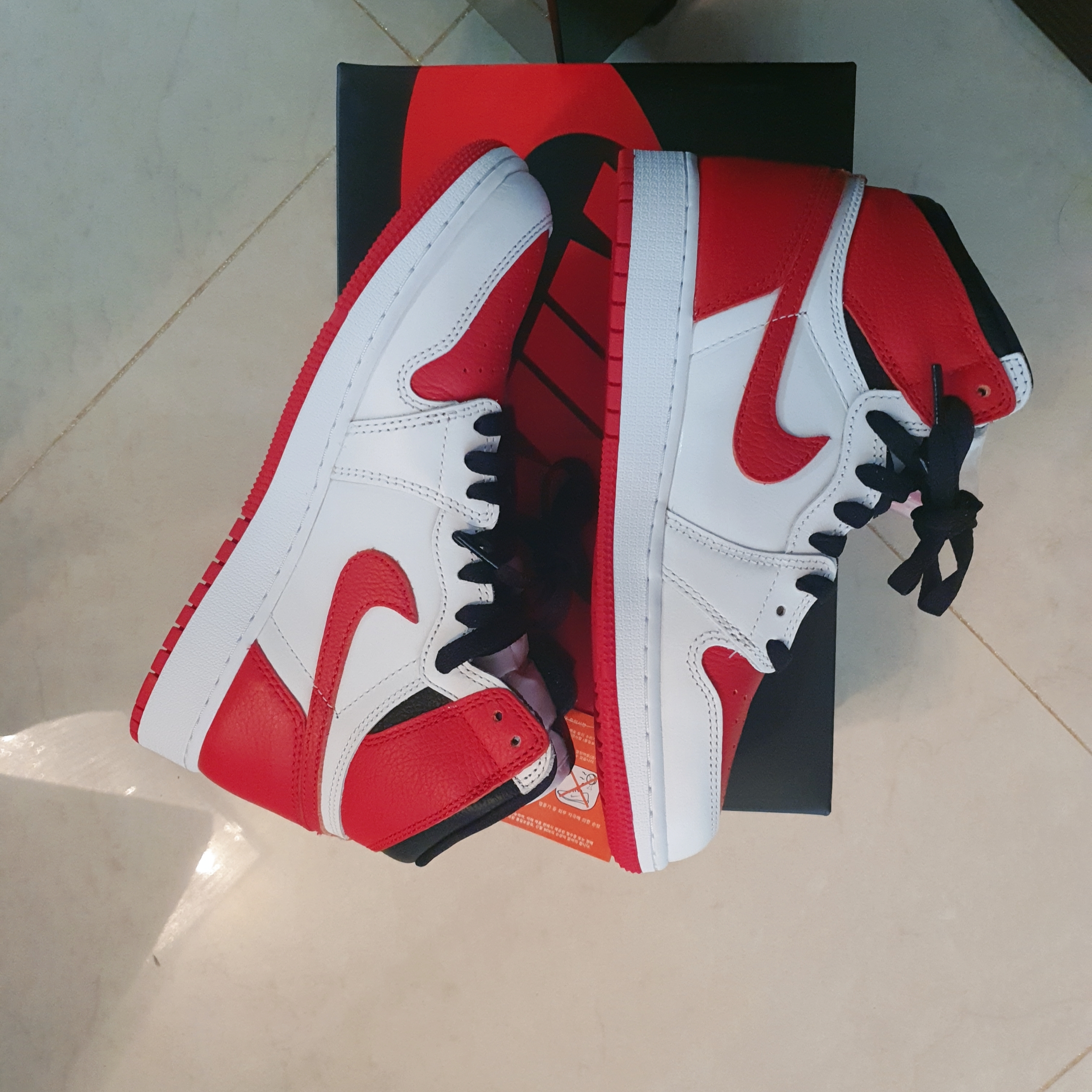 (GS) Jordan 1 Retro High OG Heritage 착용 스타일 - 2