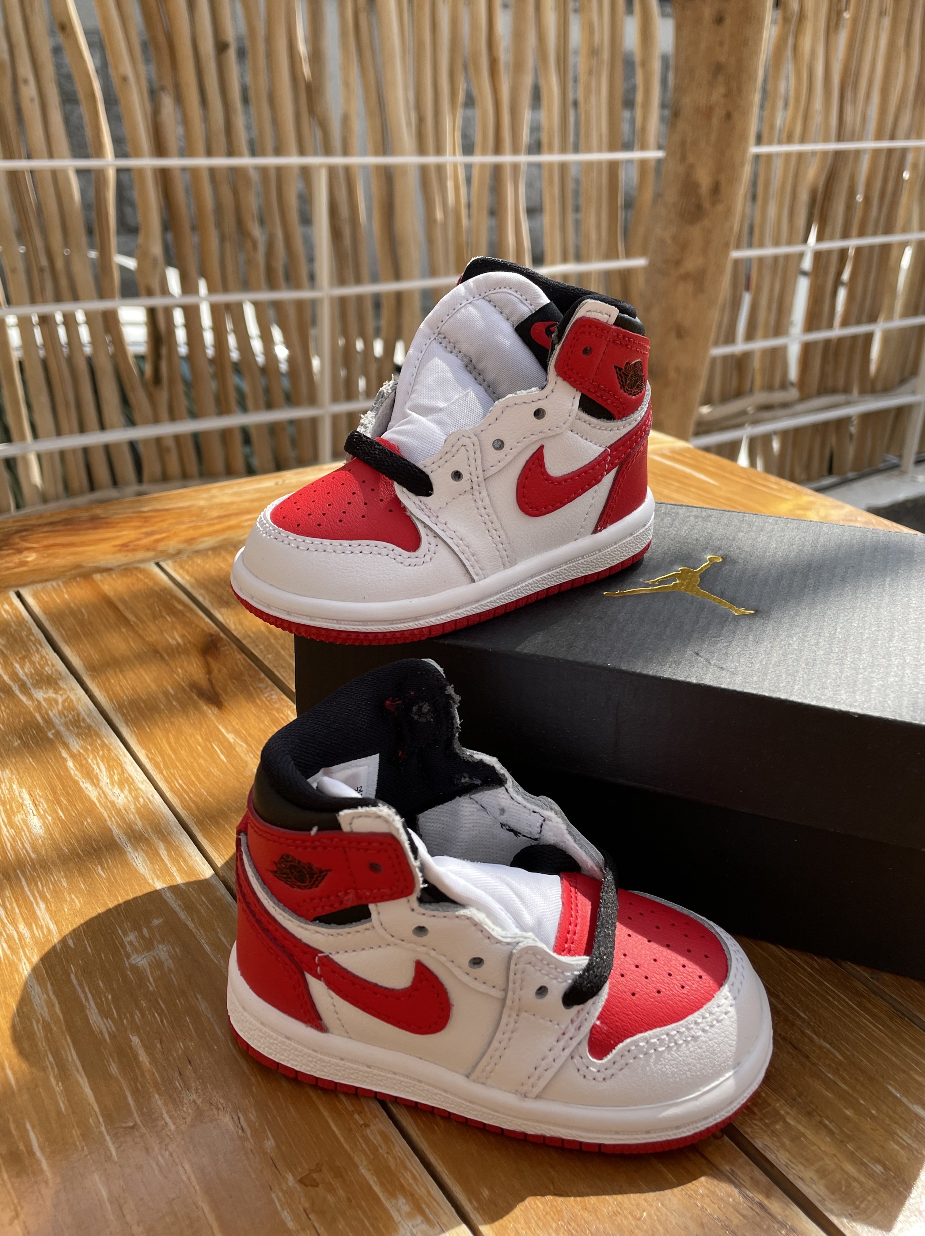 (TD) Jordan 1 Retro High OG Heritage 착용 스타일 - 1
