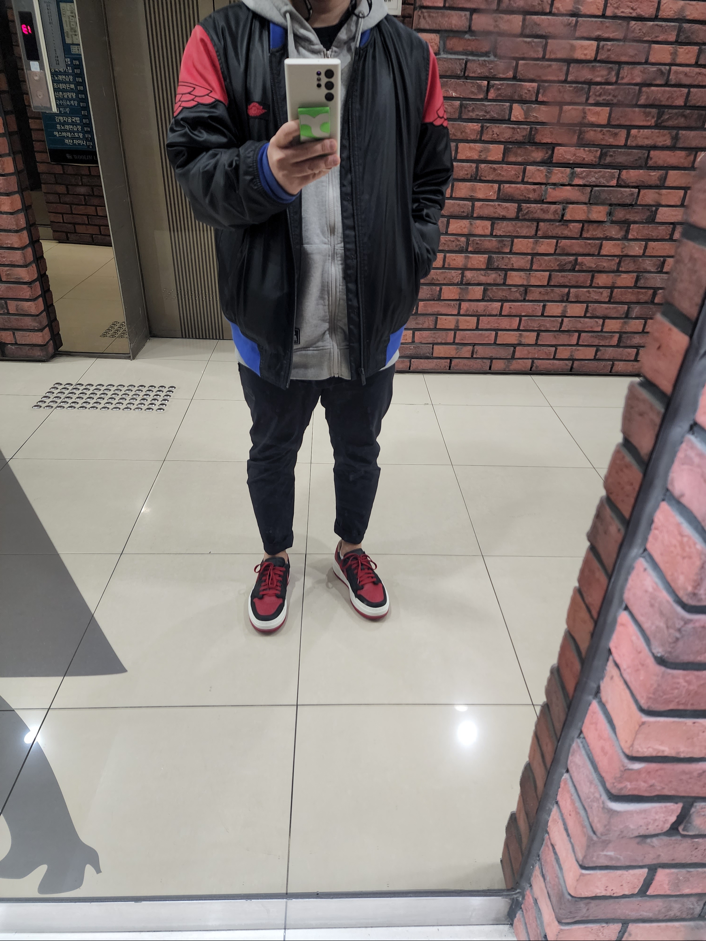 (W) Jordan 1 Elevate Low SE Bred 착용 스타일 - 4