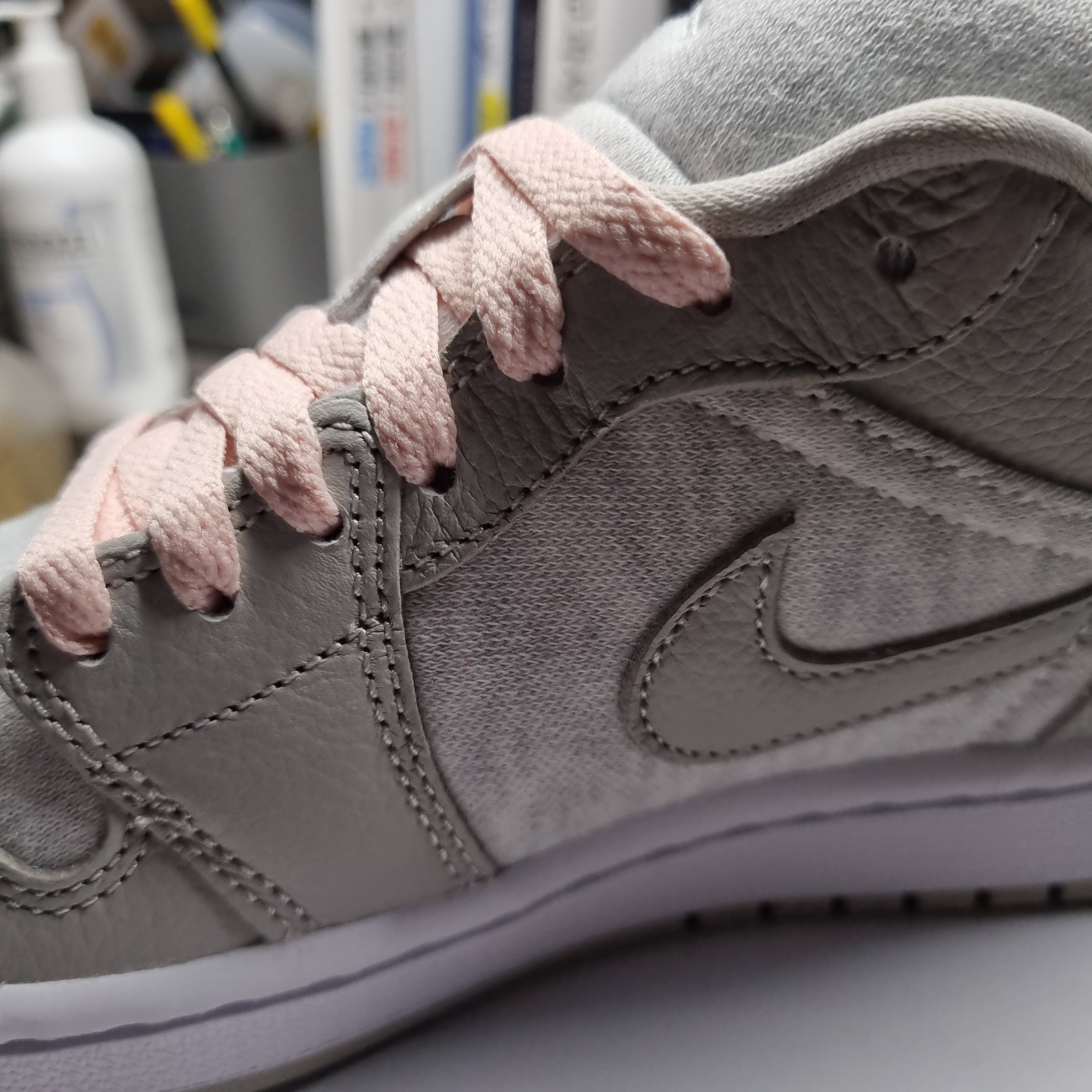 (W) Jordan 1 Low SE Light Iron Ore Atmosphere 착용 스타일 - 3