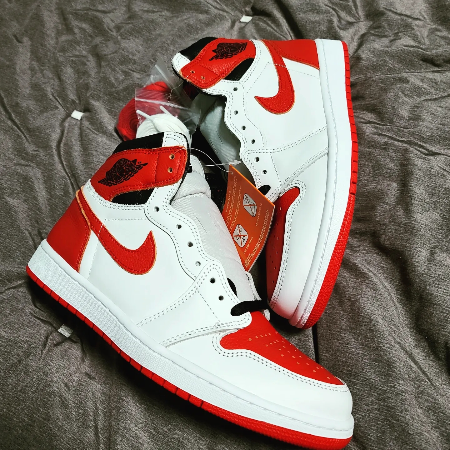 Jordan 1 Retro High OG Heritage 착용 스타일