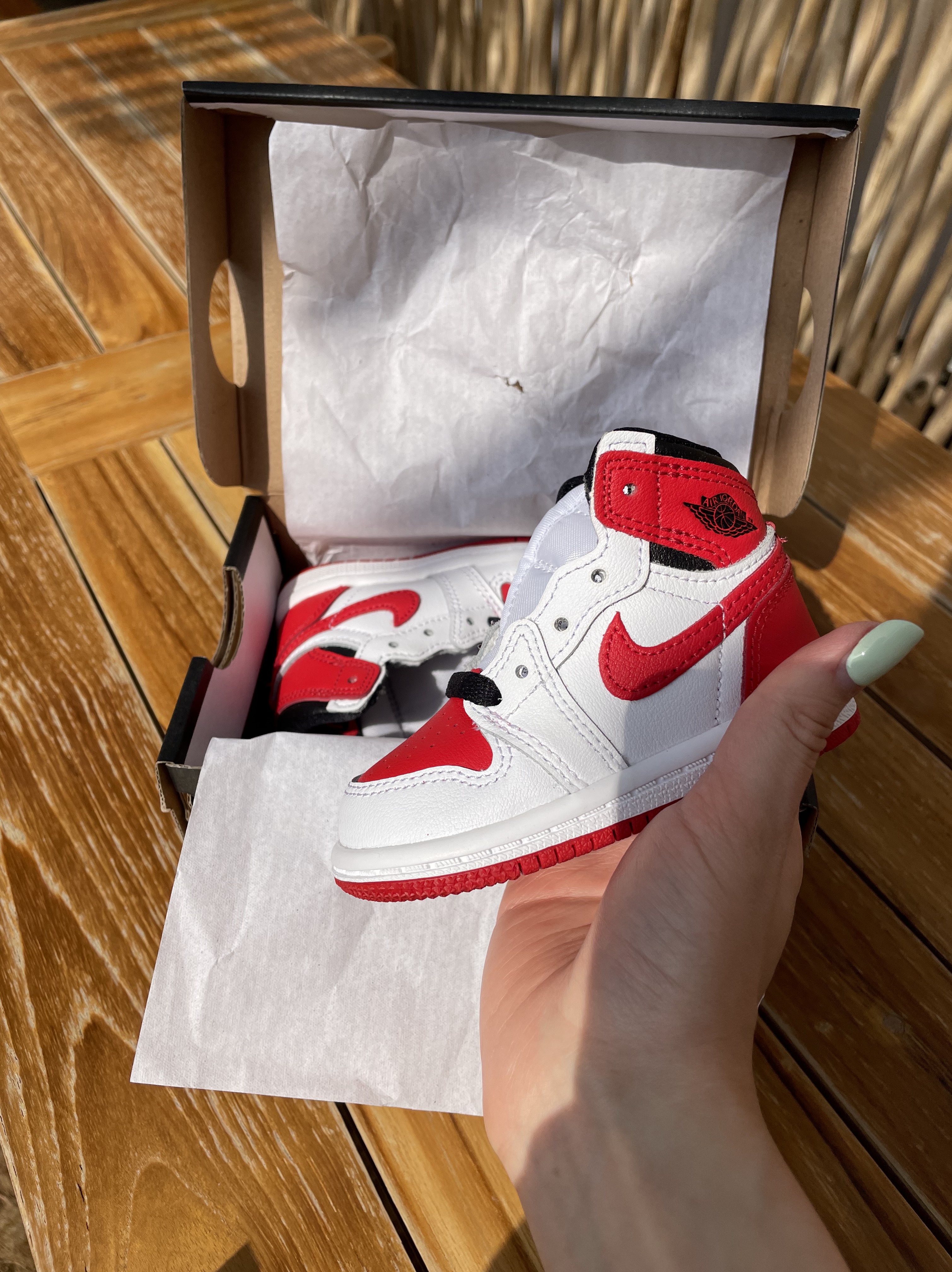 (TD) Jordan 1 Retro High OG Heritage 착용 스타일 - 2