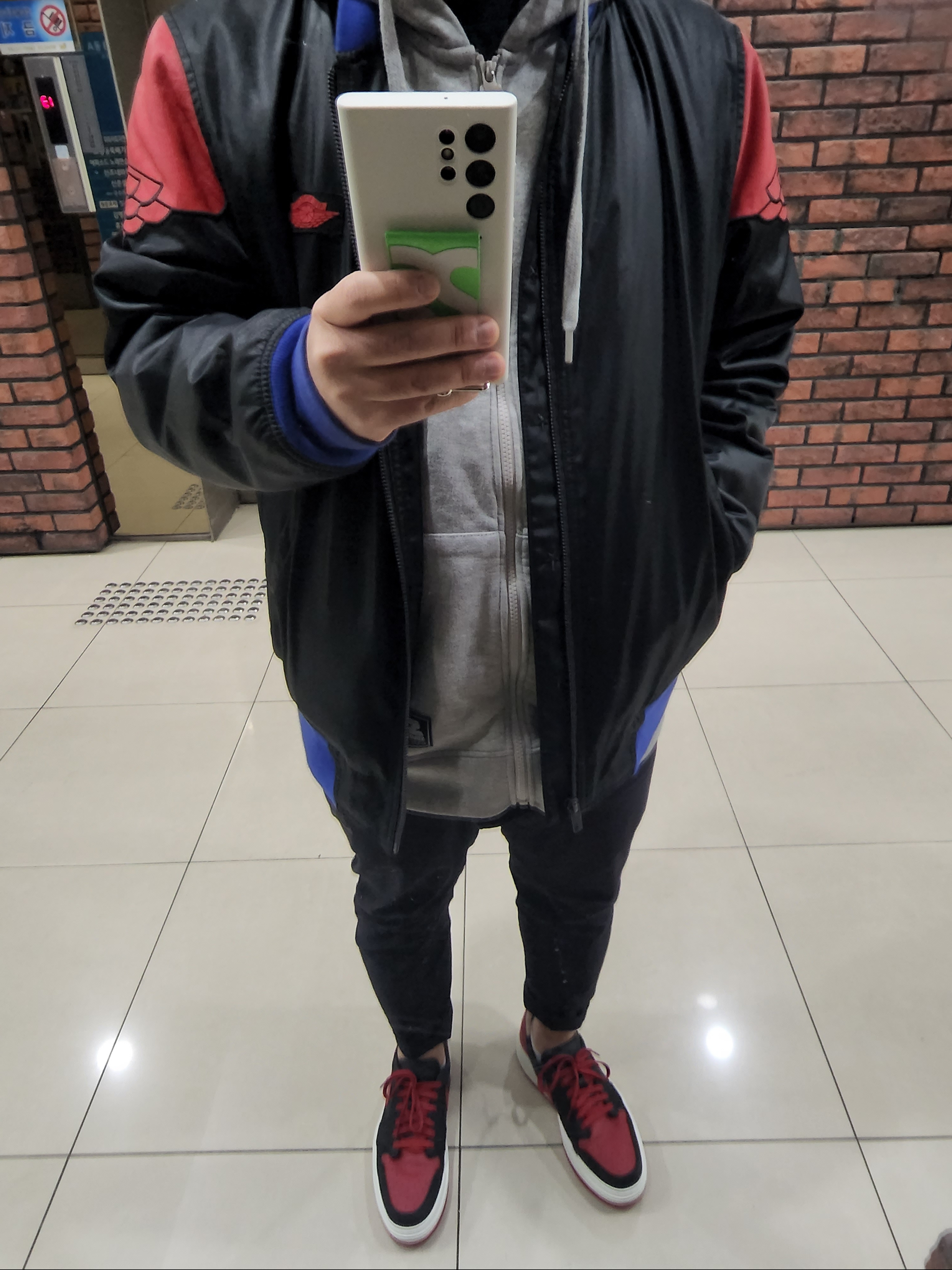 (W) Jordan 1 Elevate Low SE Bred 착용 스타일 - 1