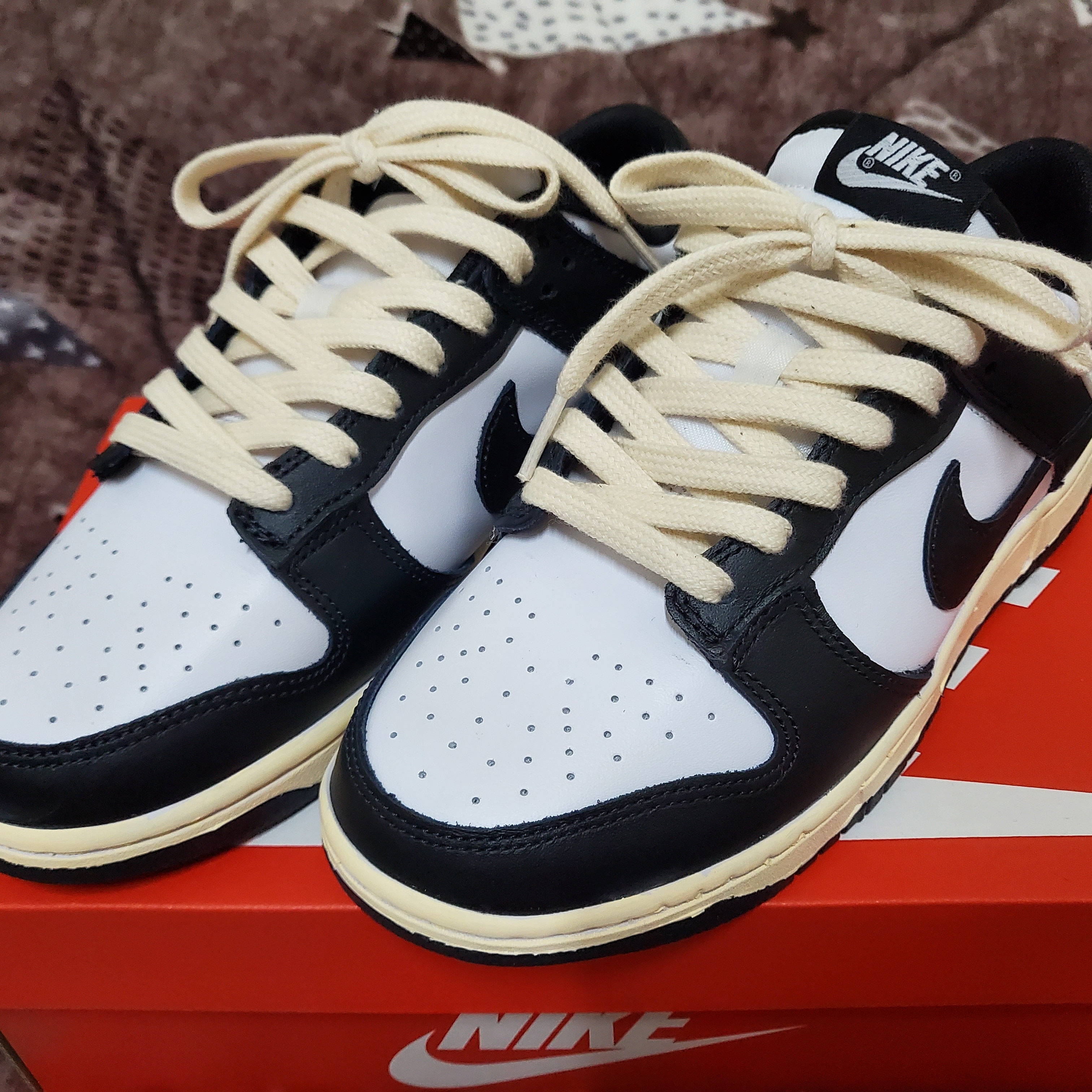 Nike Dunk Low Retro Black 착용 스타일 - 3