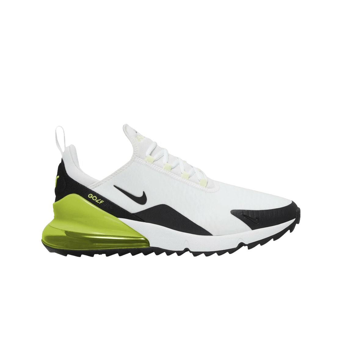 나이키 에어맥스 270 골프 화이트 블랙 볼트(Nike Air Max 270 Golf White Black Volt)
