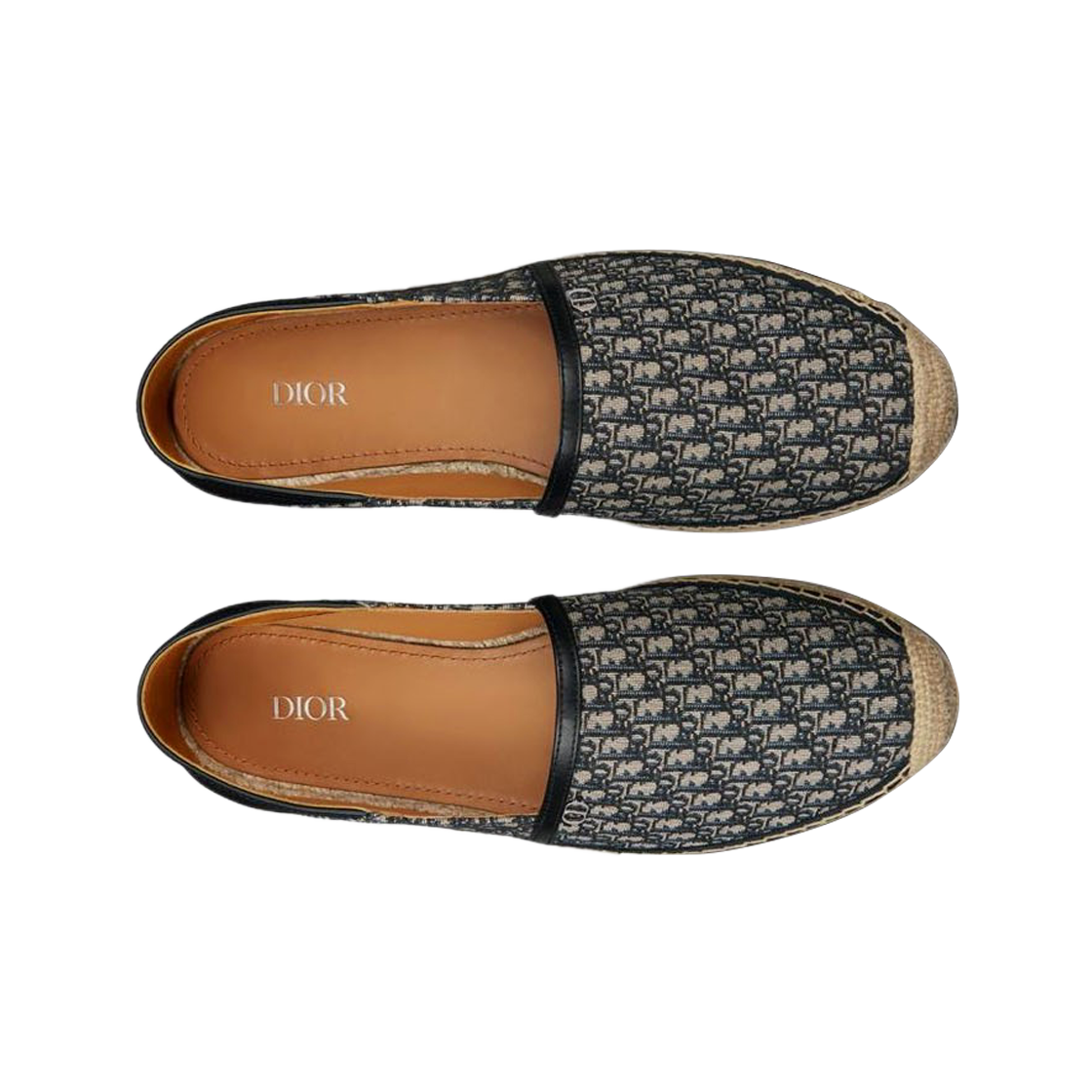디올 파라다이스 에스파드리유 베이지 & 블랙 디올 오블리크 자카드(Dior Paradise Espadrille Beige & Black Dior Oblique Jacquard) - 2