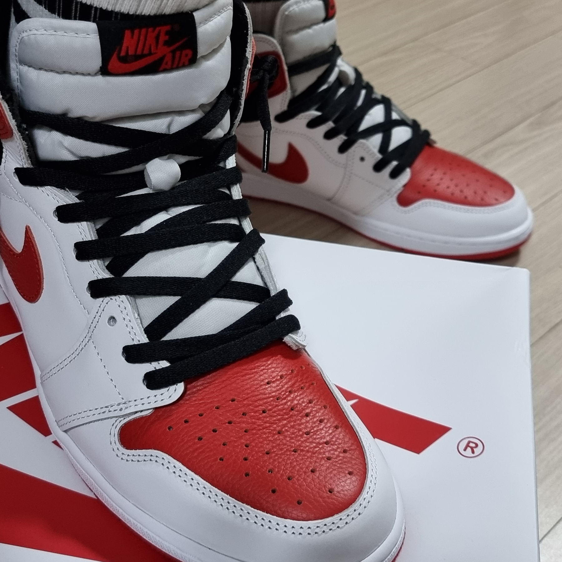 Jordan 1 Retro High OG Heritage 착용 스타일