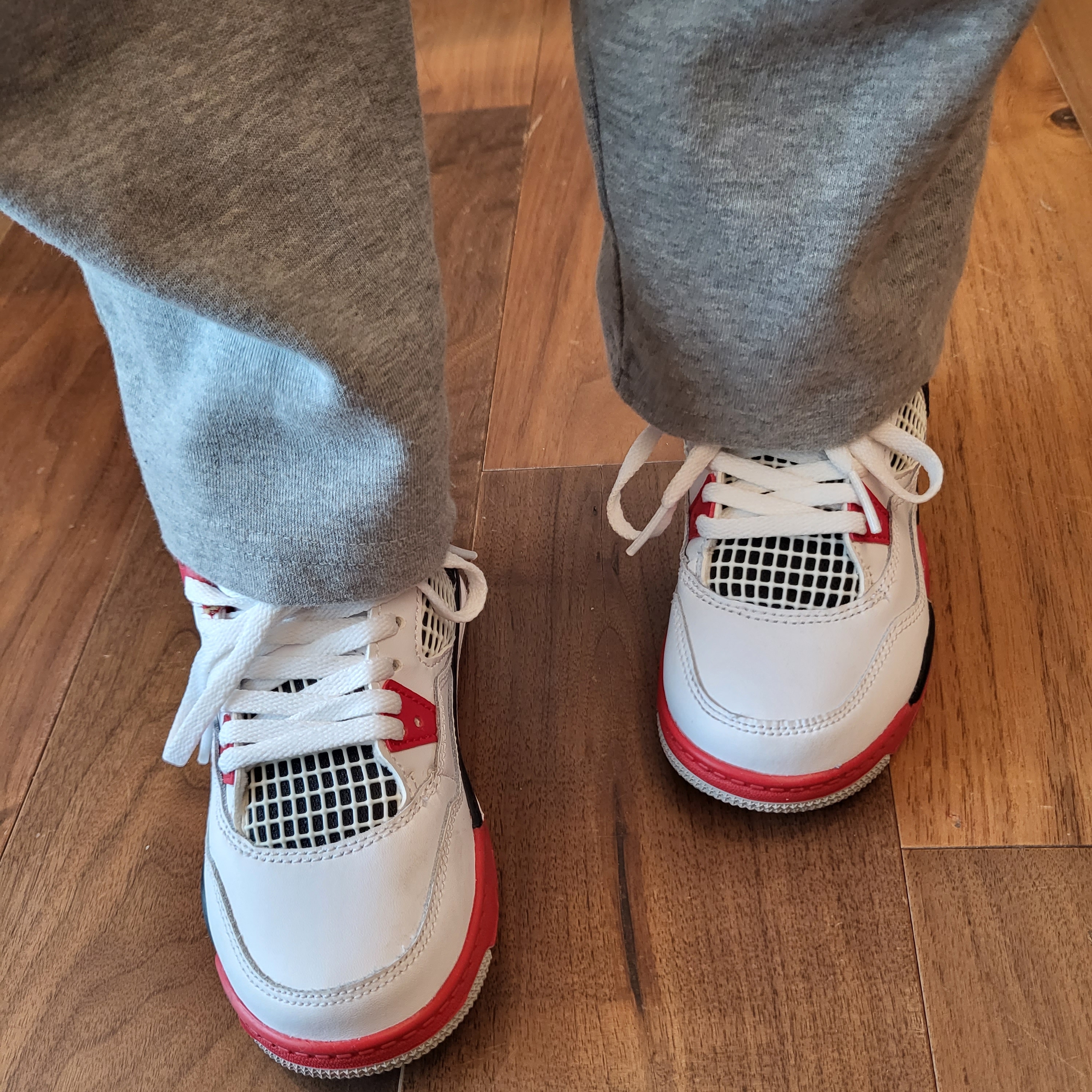 (PS) Jordan 4 Retro OG Fire Red 2020 착용 스타일