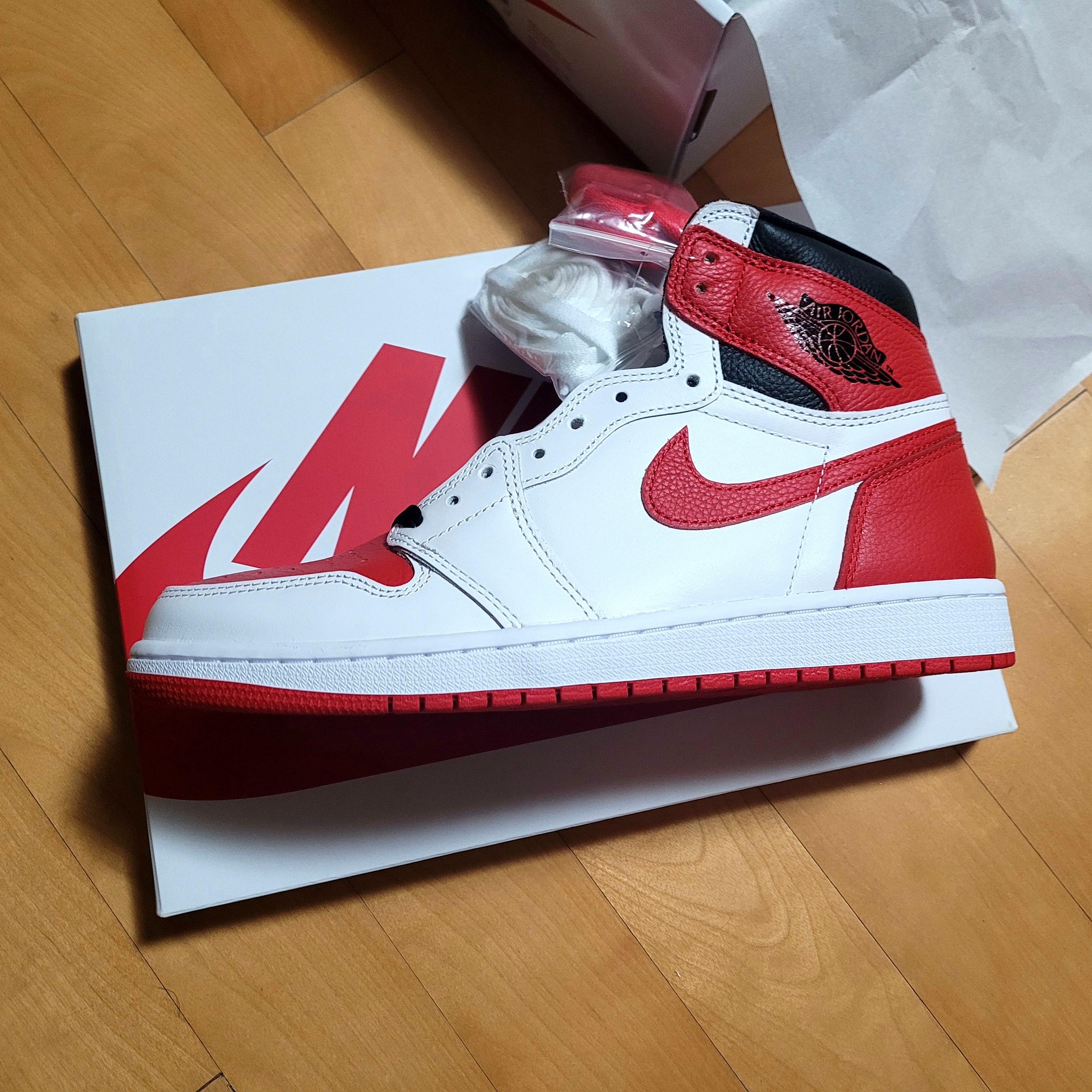 Jordan 1 Retro High OG Heritage 착용 스타일