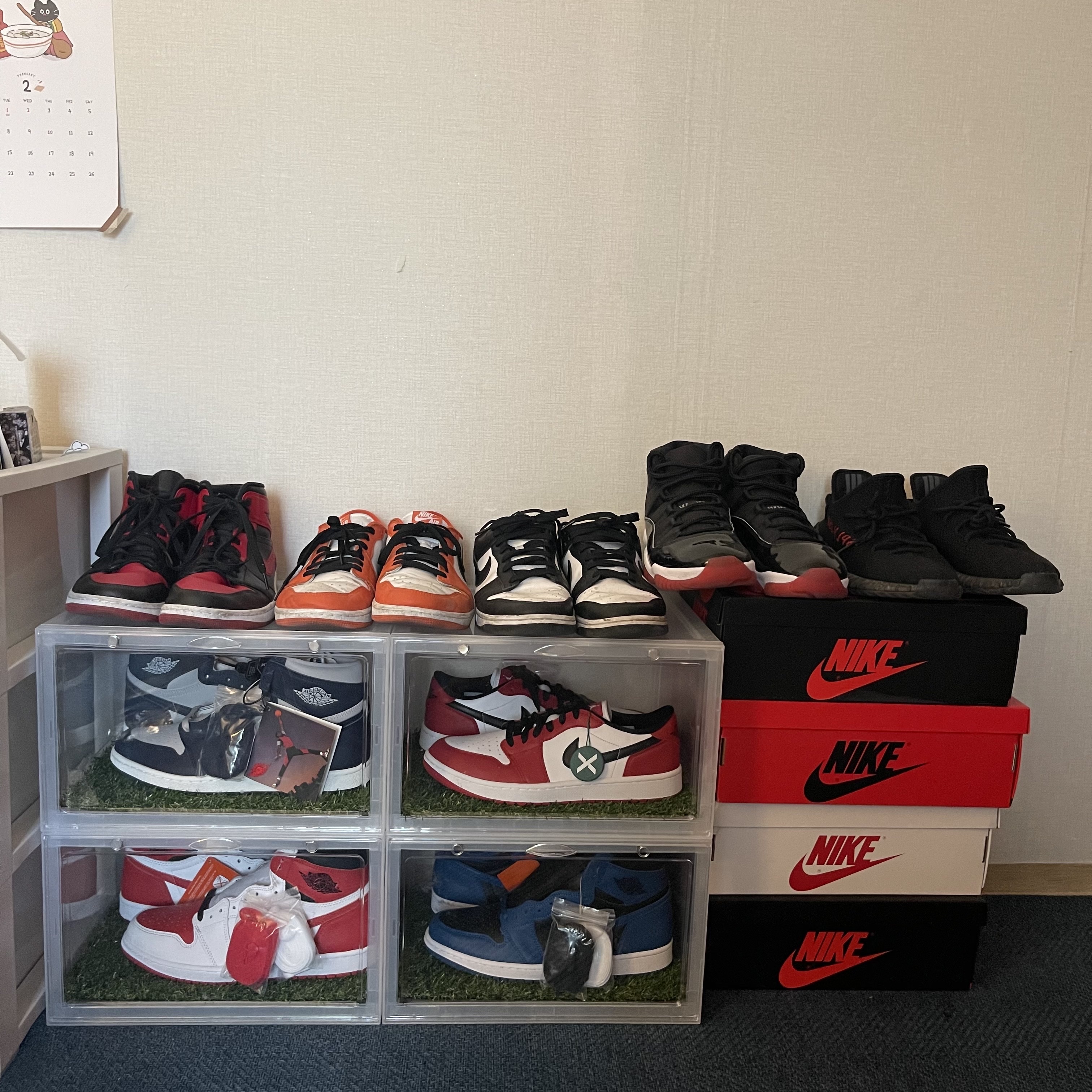 Jordan 1 Mid Bred Banned 2020, Jordan 1 Low OG Starfish 착용 스타일