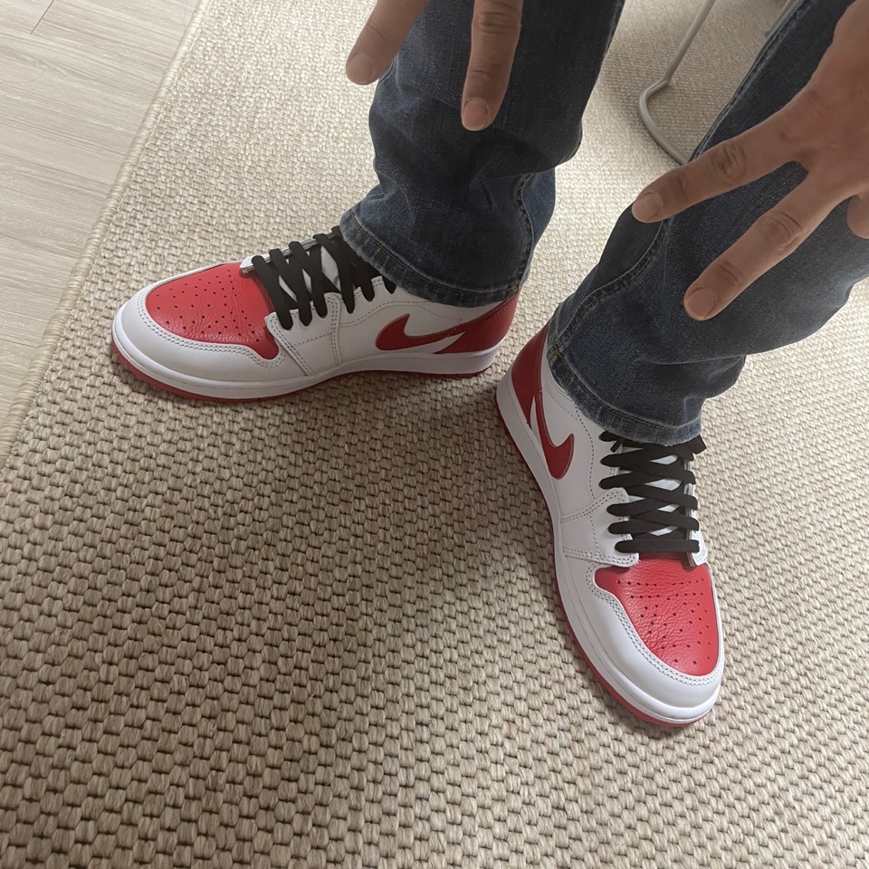 Jordan 1 Retro High OG Heritage 착용 스타일 - 4
