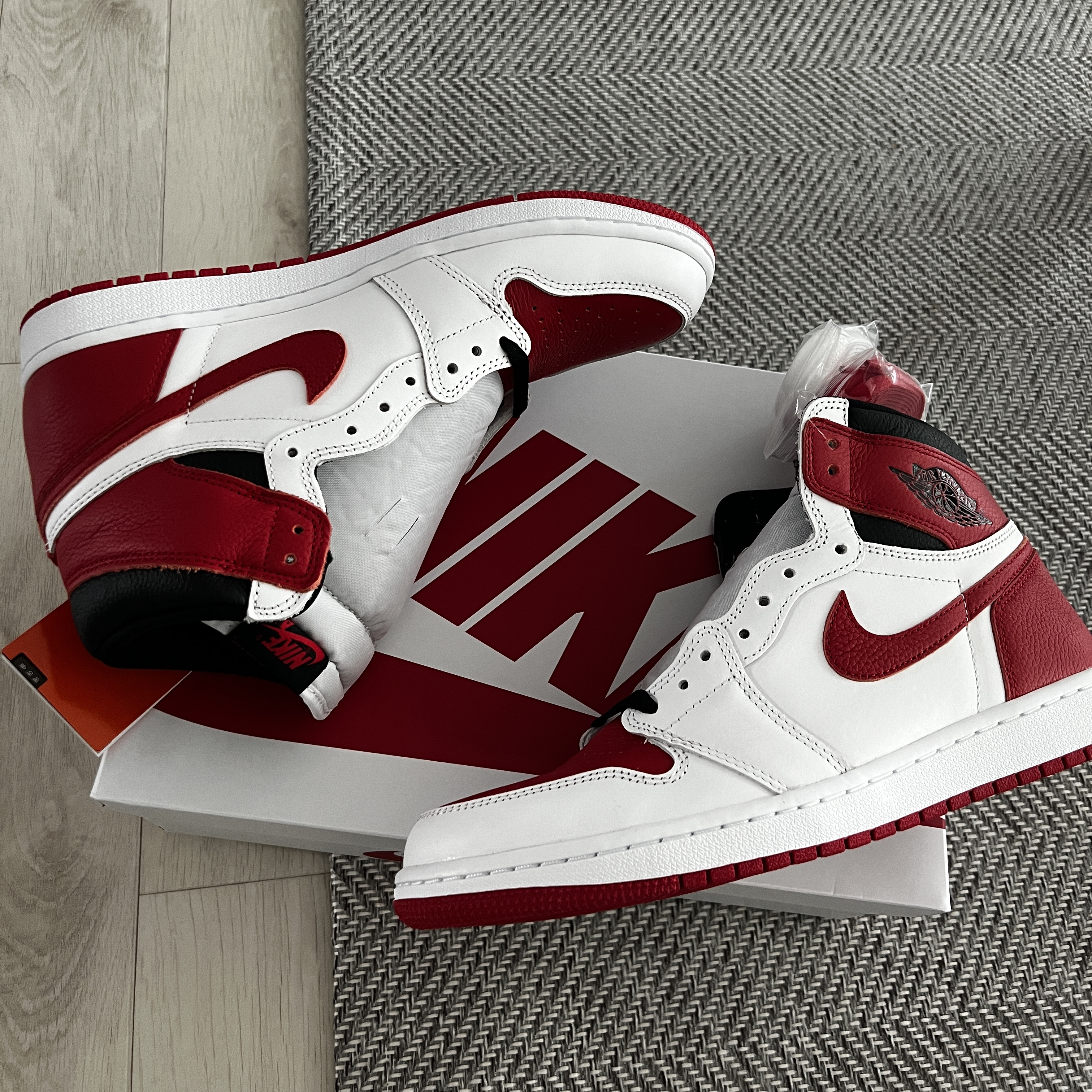 Jordan 1 Retro High OG Heritage 착용 스타일