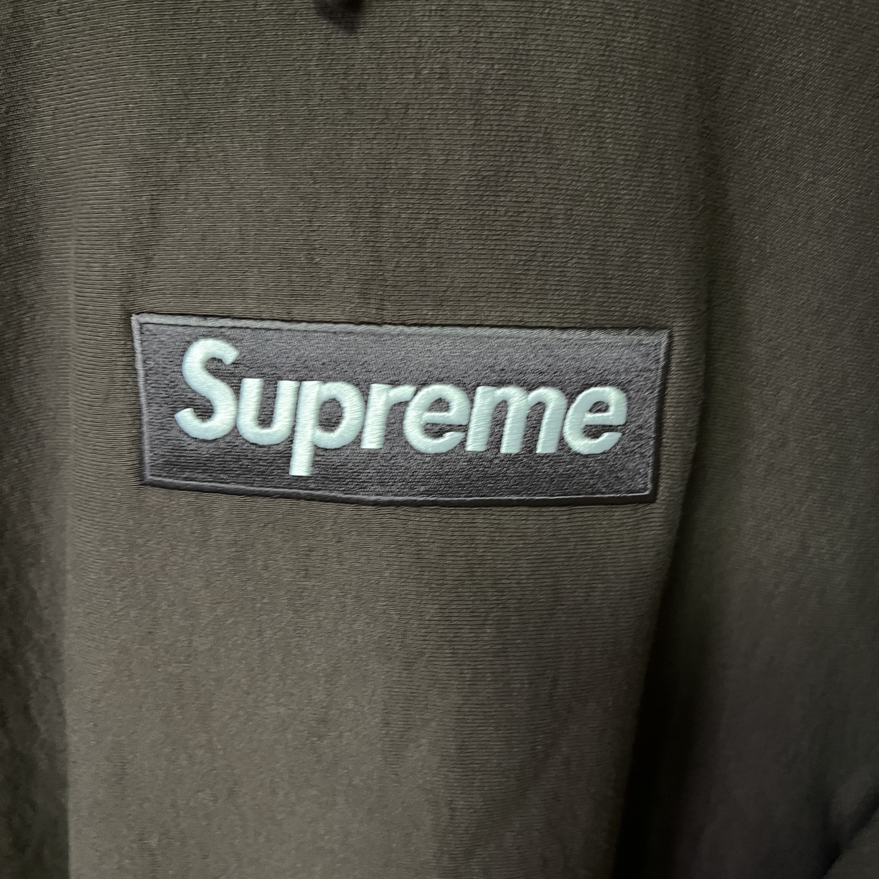 Supreme Box Logo Hooded Sweatshirt Dark Brown - 21FW 착용 스타일