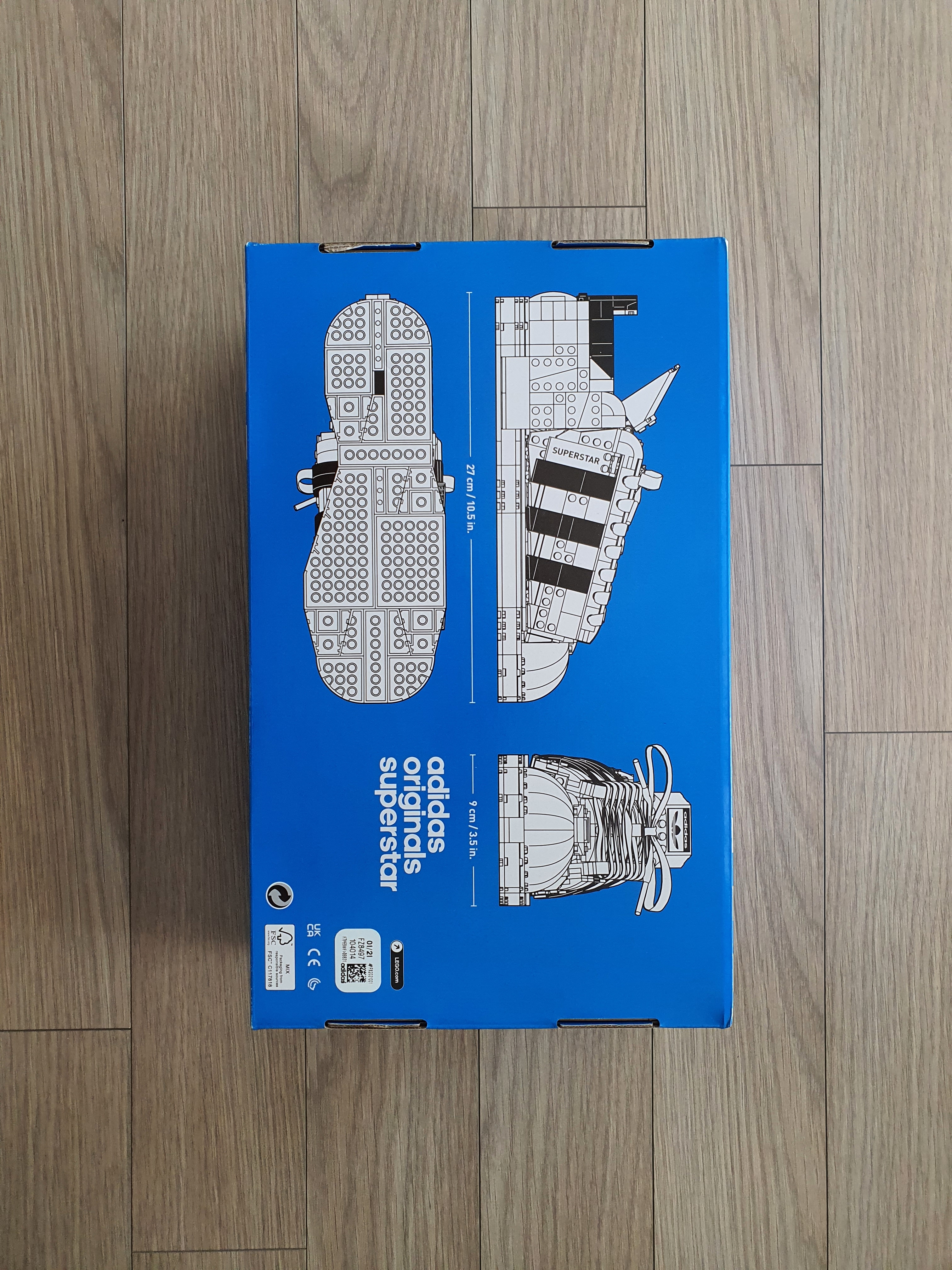 Lego Adidas Originals Superstar 착용 스타일 - 2