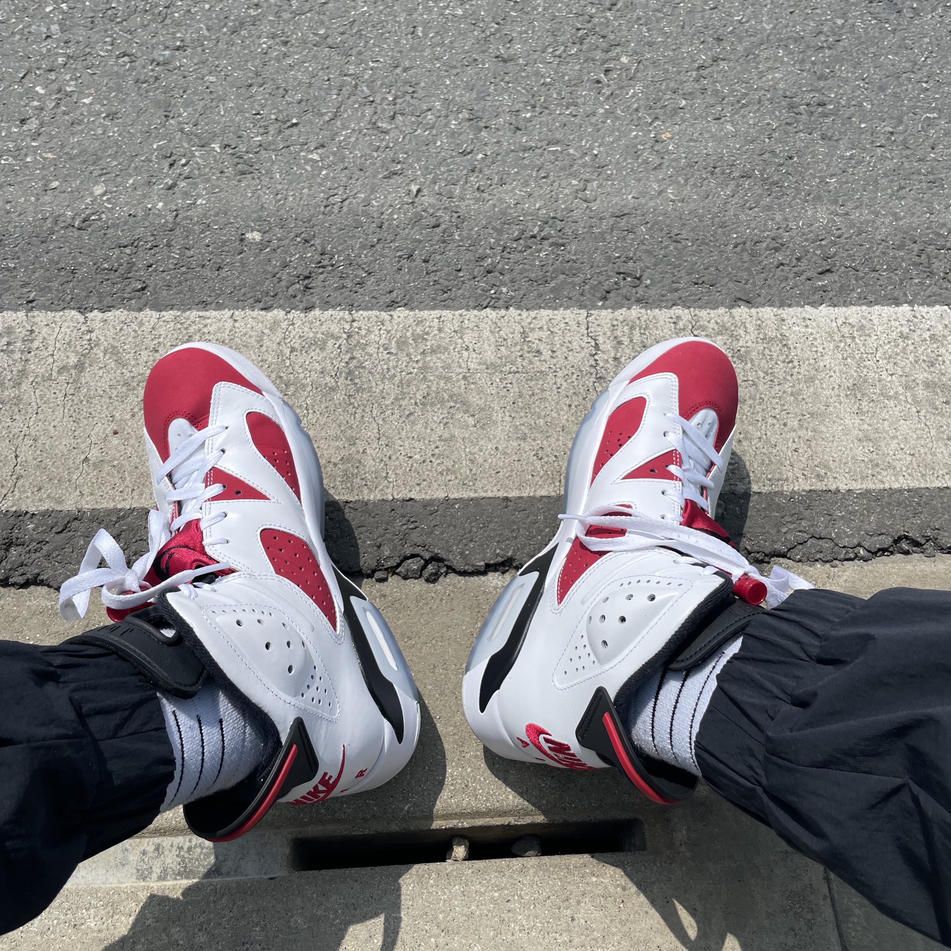 Jordan 6 Retro Carmine 2021 착용 스타일