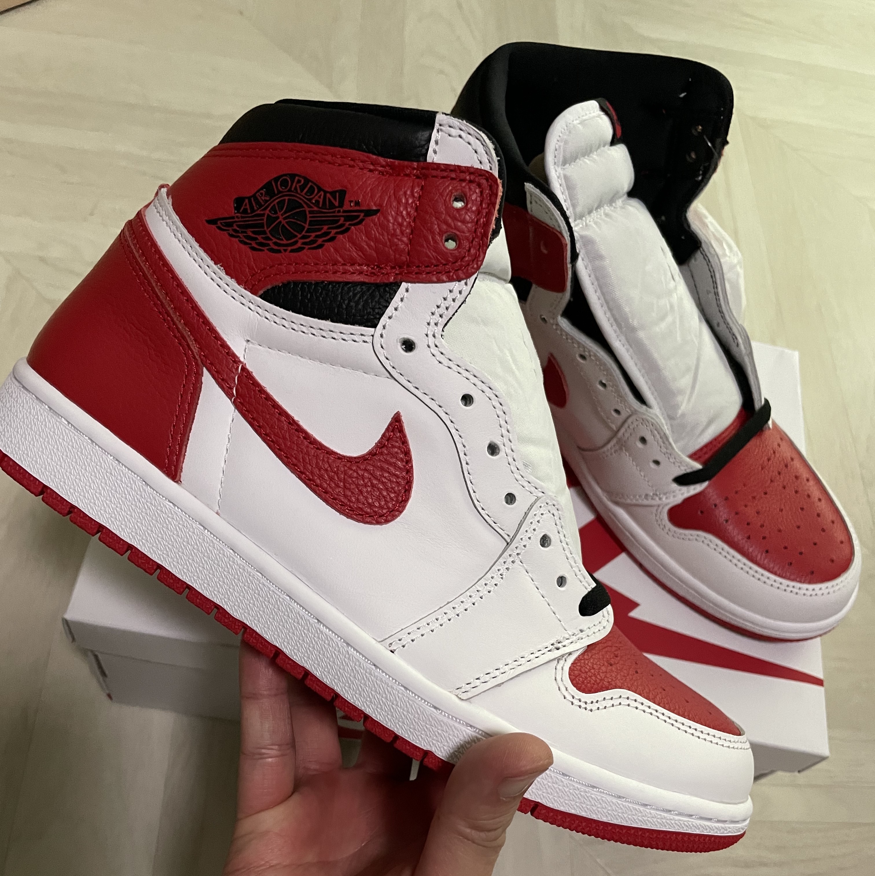 Jordan 1 Retro High OG Heritage 착용 스타일