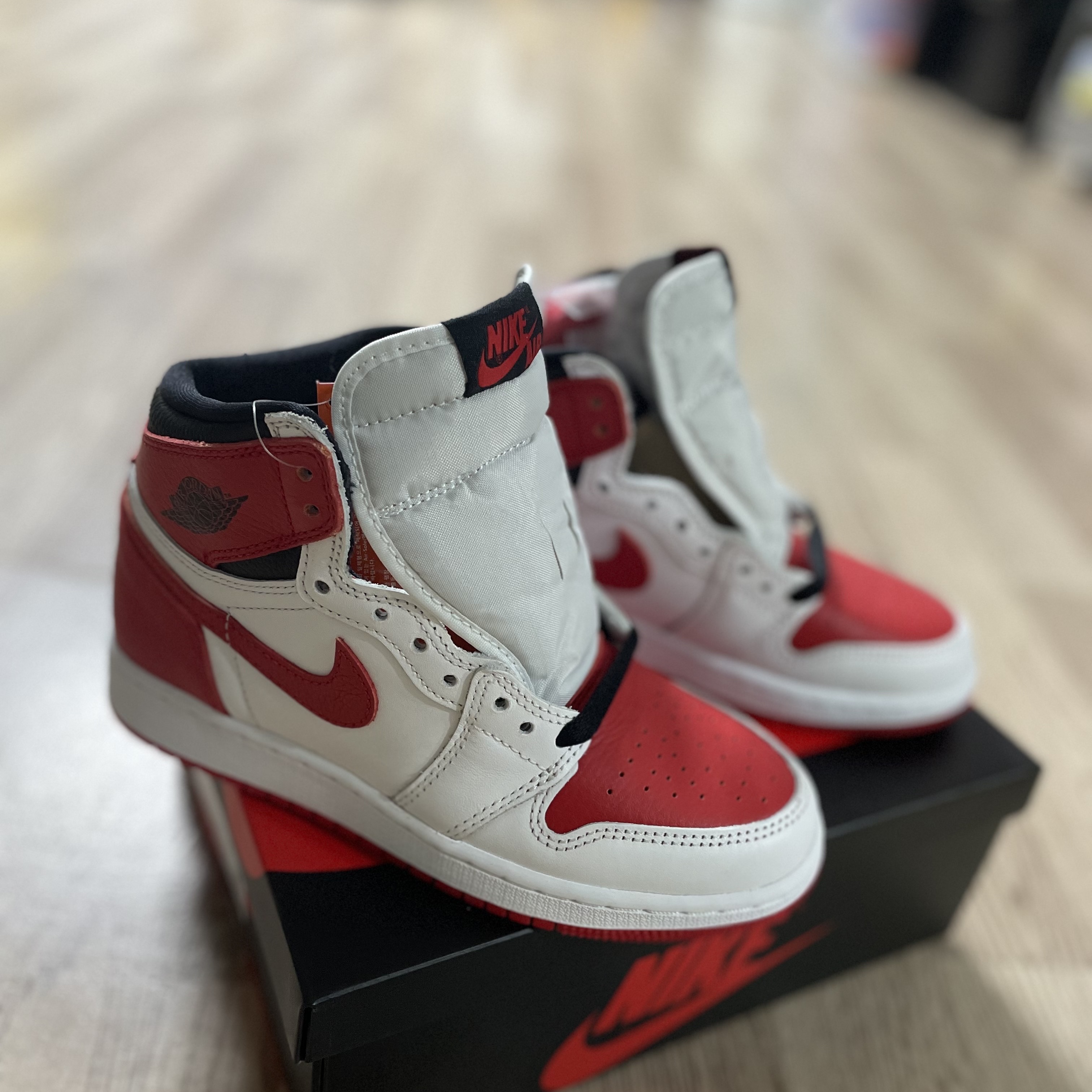 (GS) Jordan 1 Retro High OG Heritage 착용 스타일 - 2