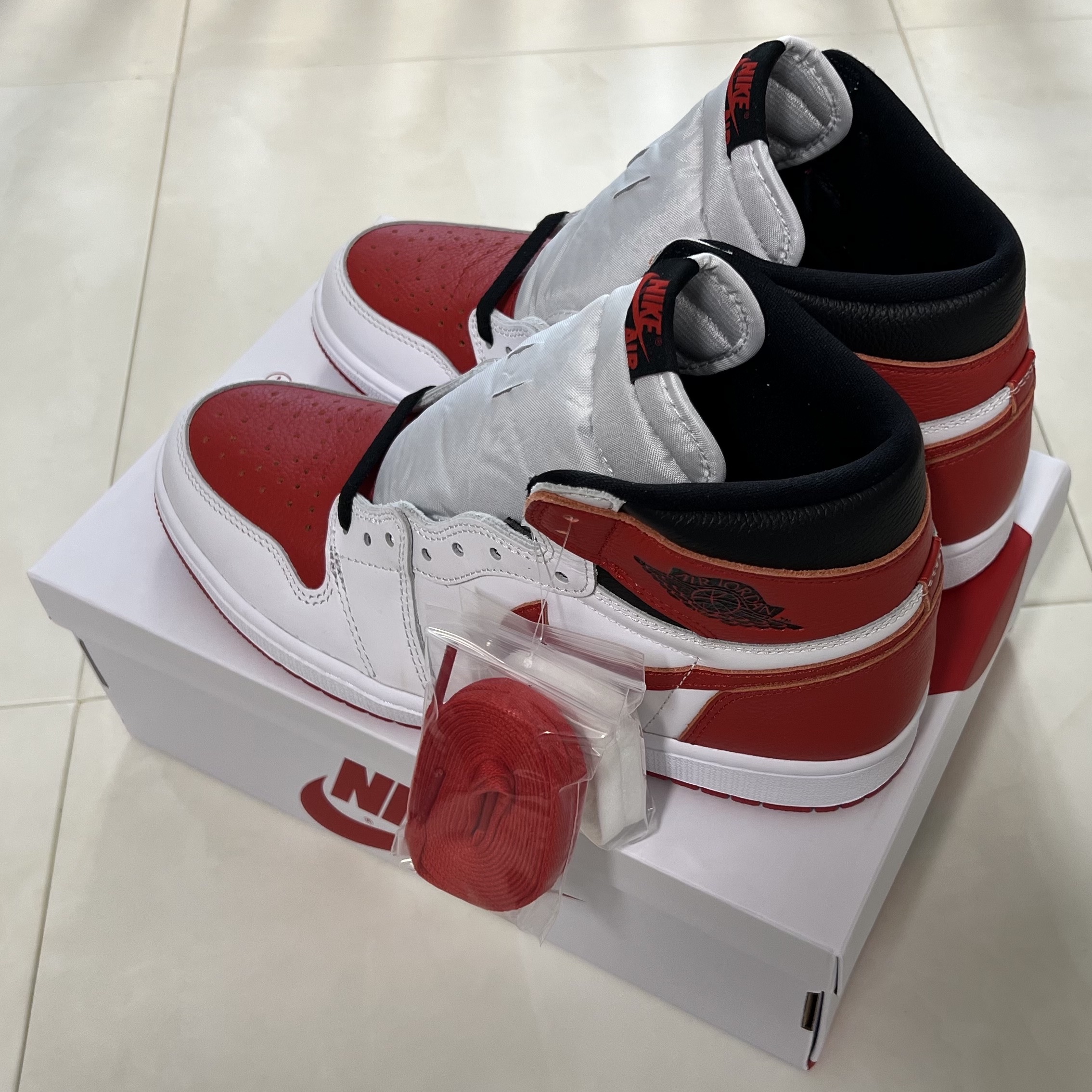 Jordan 1 Retro High OG Heritage 착용 스타일 - 2