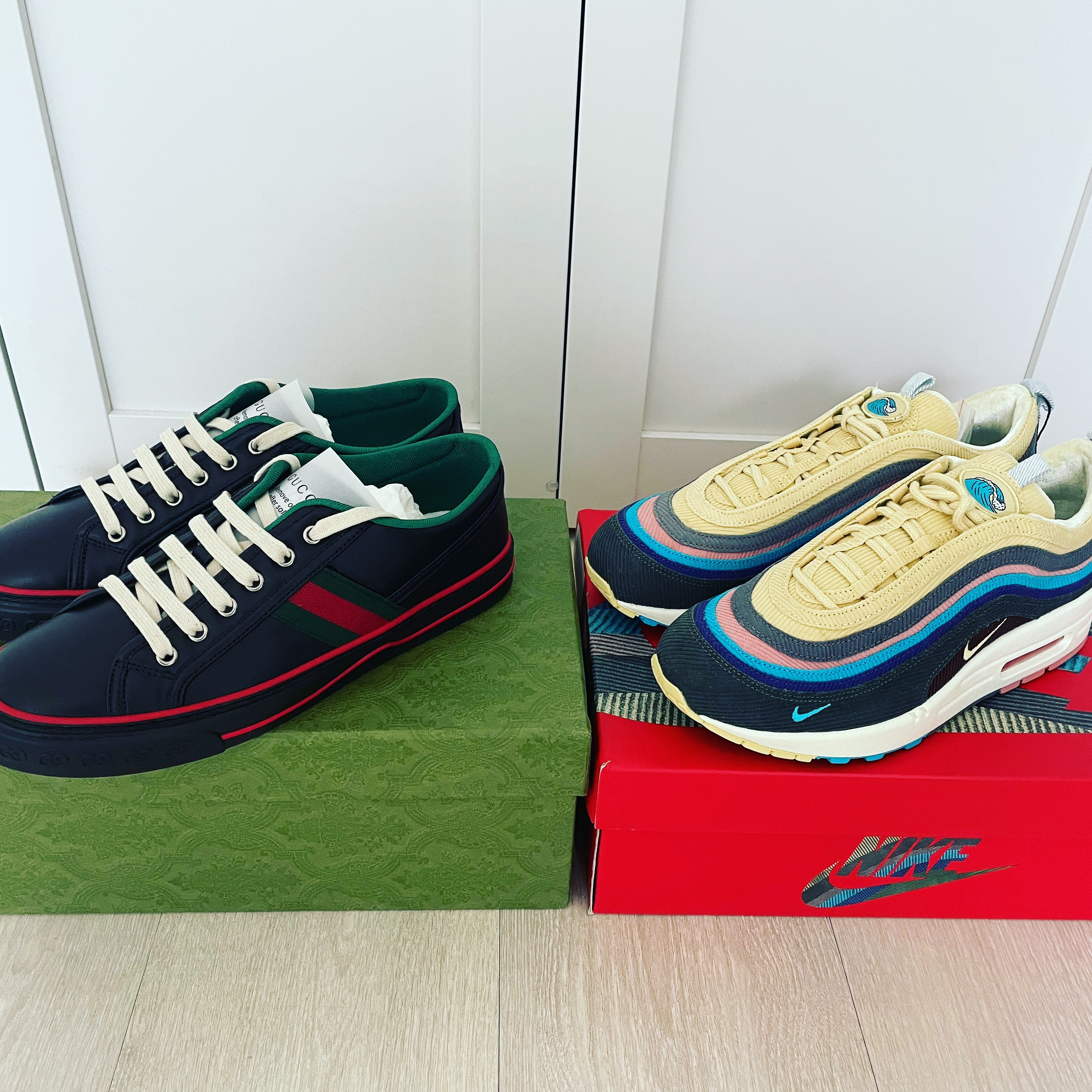 Nike x Sean Wotherspoon Air Max 1/97 착용 스타일