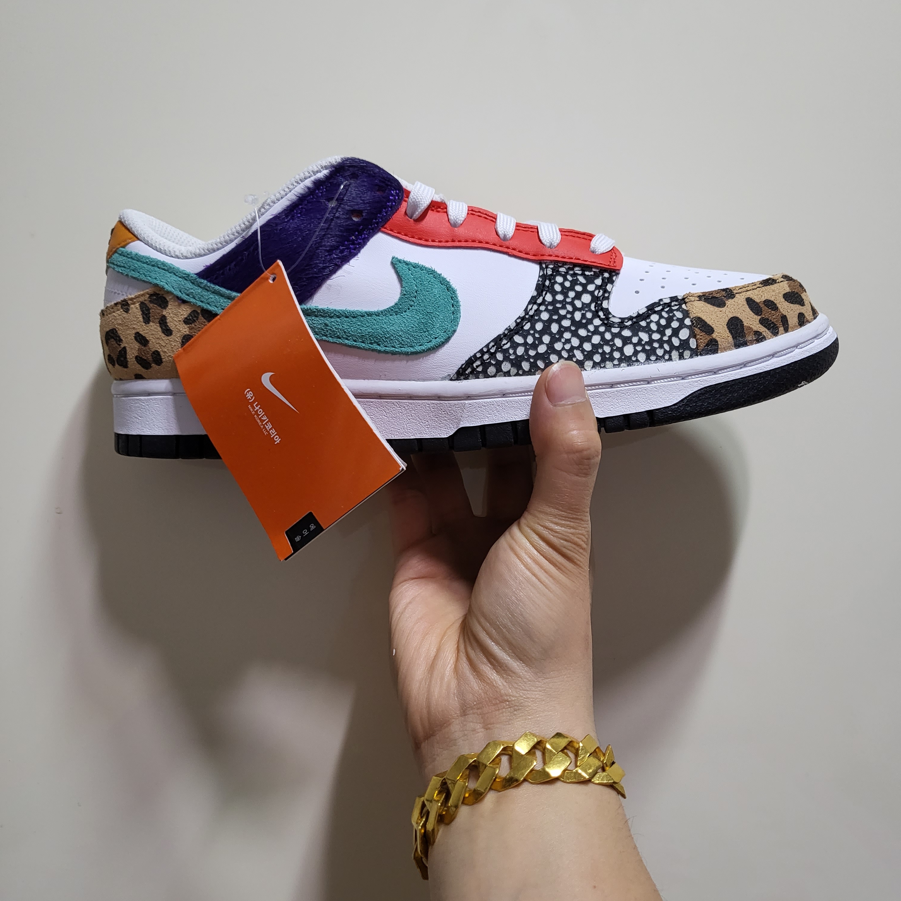(W) Nike Dunk Low SE Patchwork 착용 스타일
