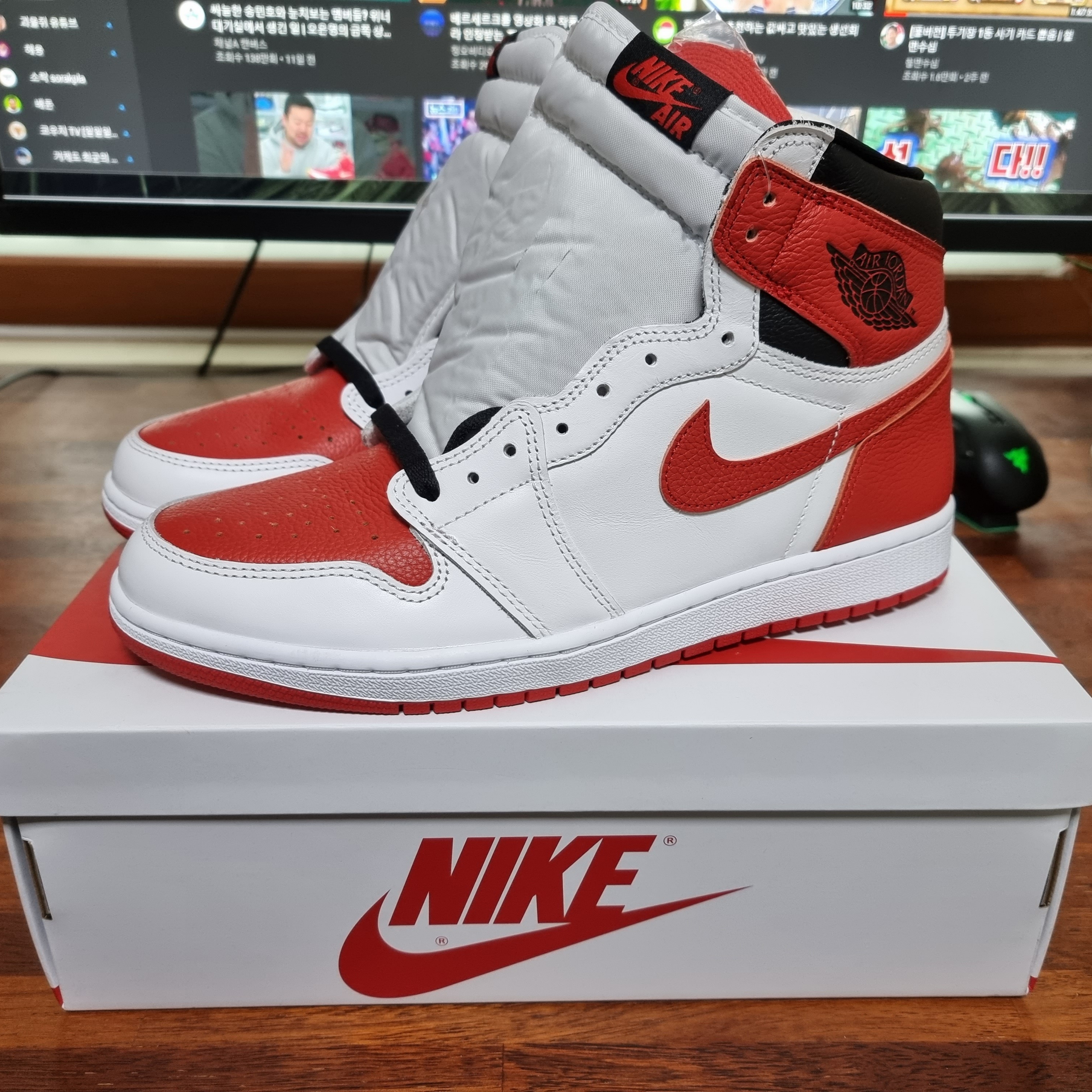 Jordan 1 Retro High OG Heritage 착용 스타일