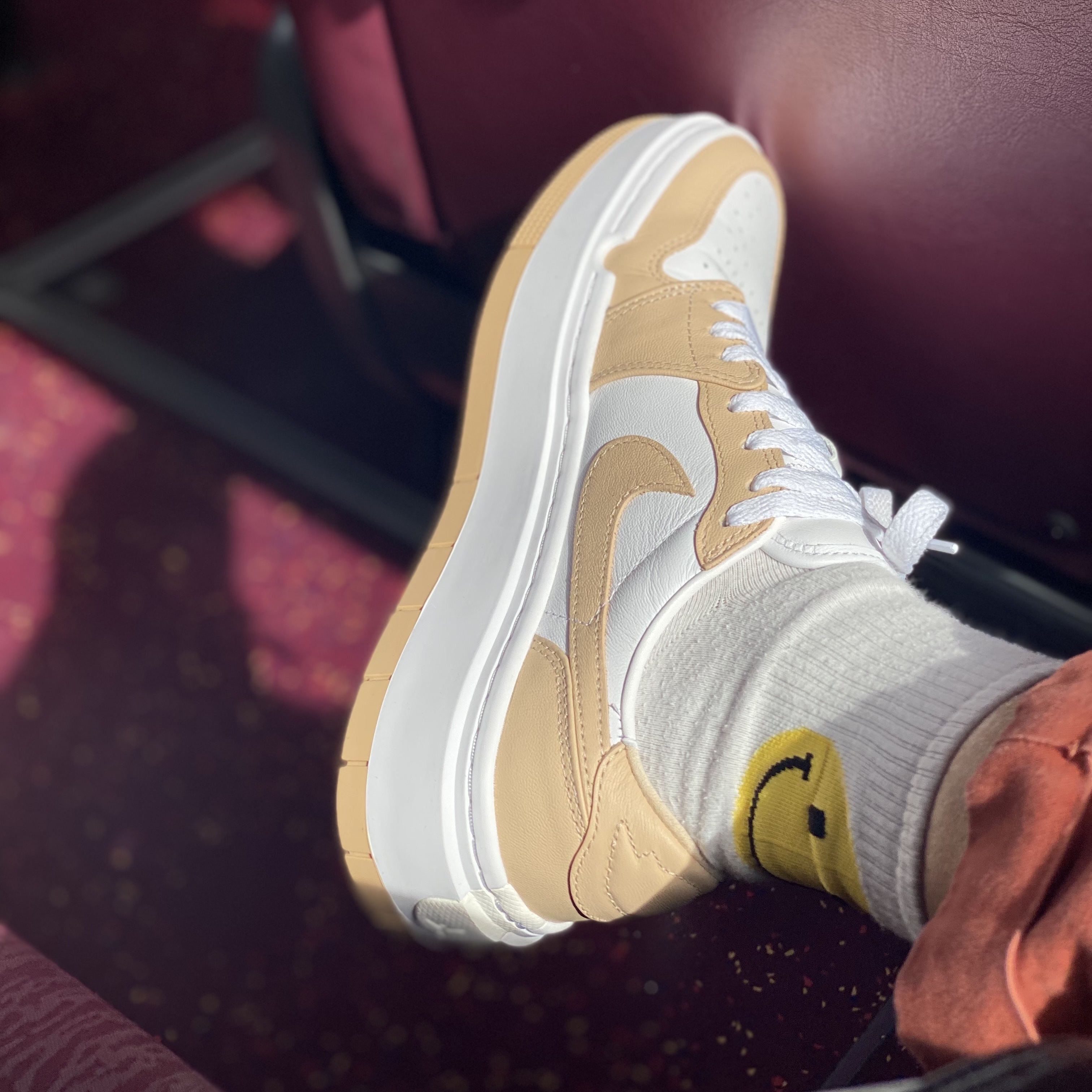(W) Jordan 1 Elevate Low White Onyx 착용 스타일