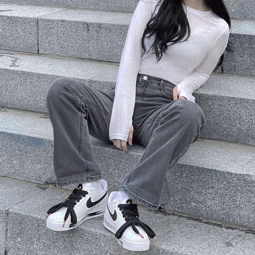 Nike x Peaceminusone Air Force 1 Low Para-Noise 2.0 착용 스타일