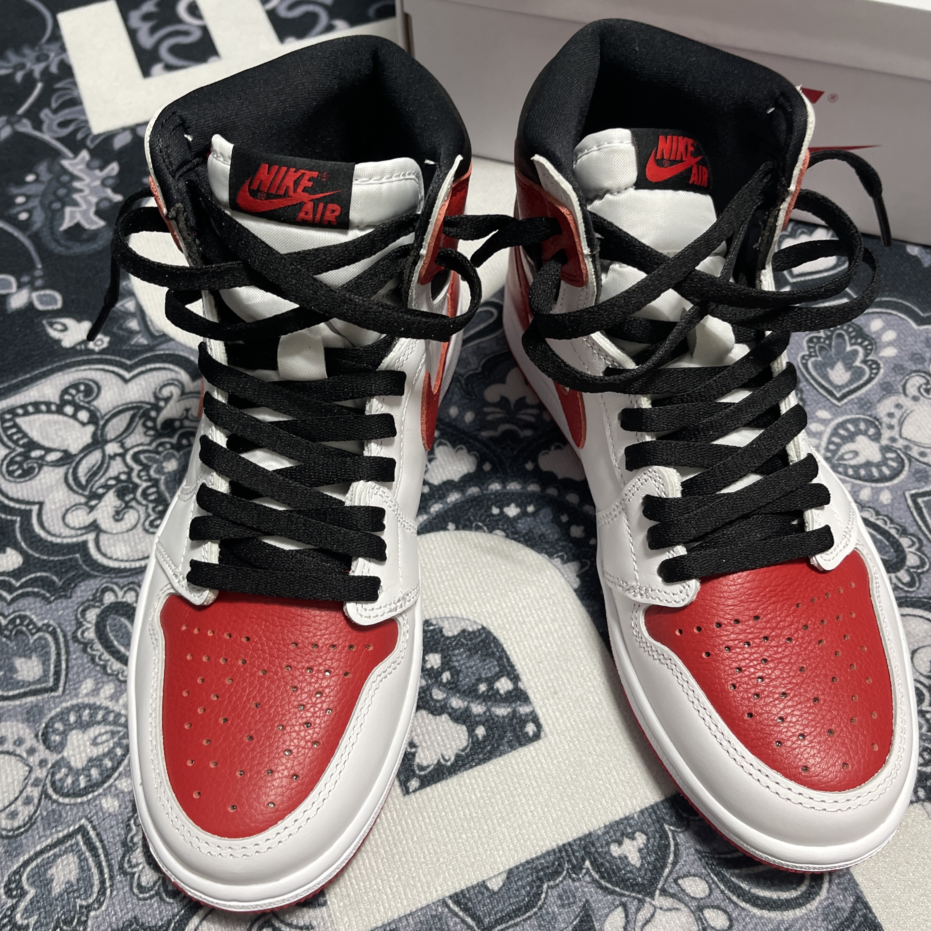 Jordan 1 Retro High OG Heritage 착용 스타일 - 3