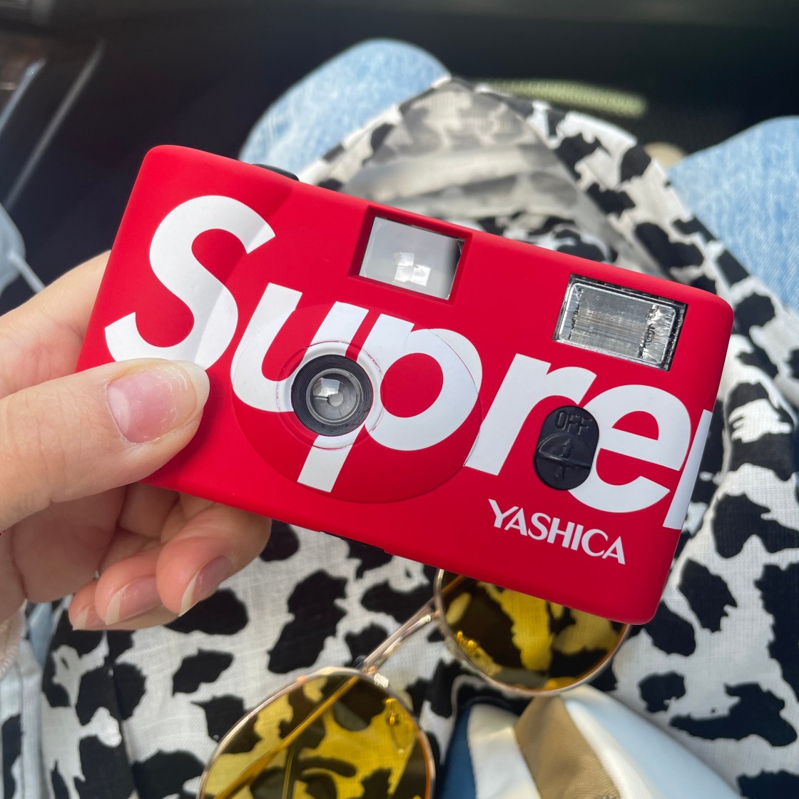 21SS Supreme 縛り付け Yashica MF-1 Camera