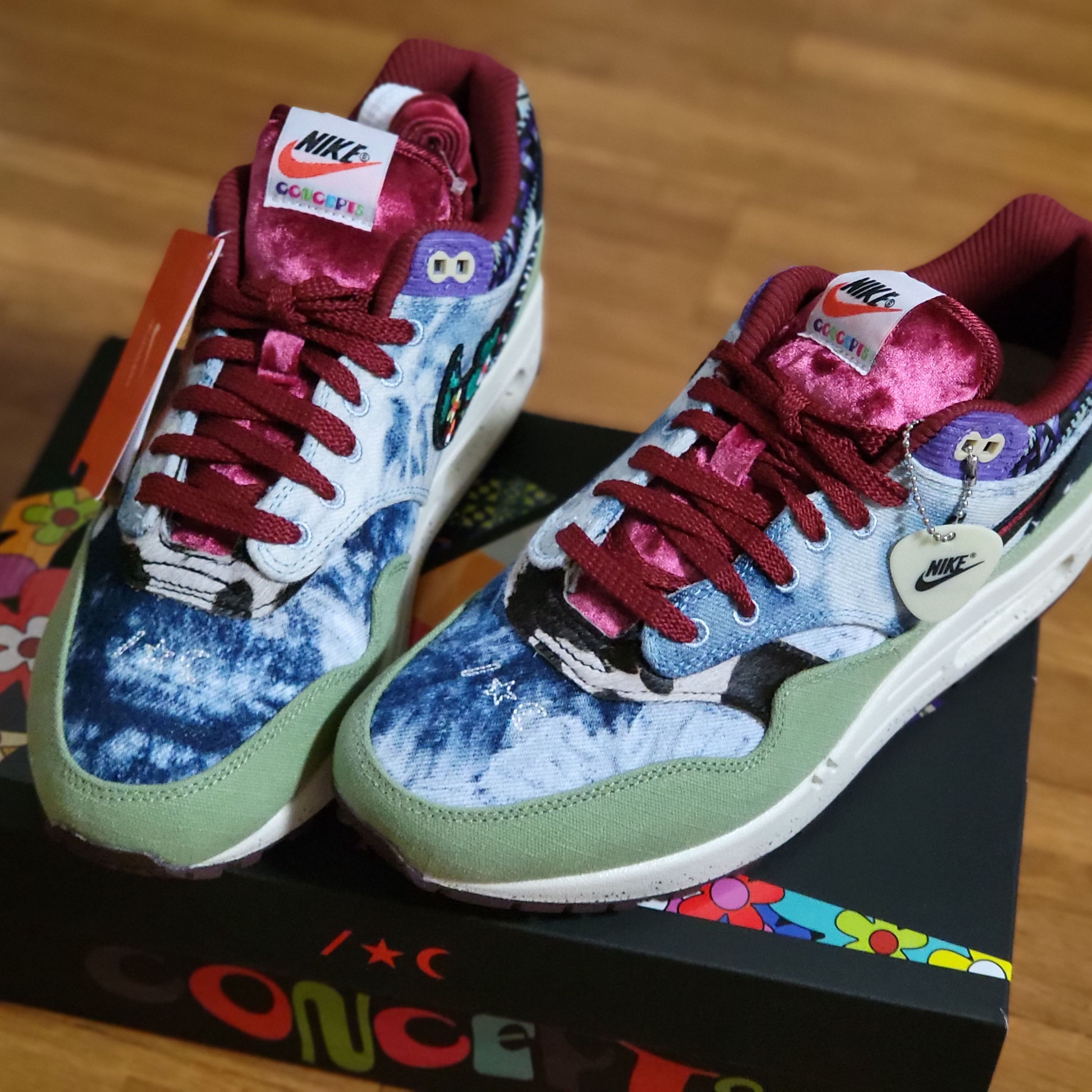Nike x Concepts Air Max 1 SP Mellow 착용 스타일