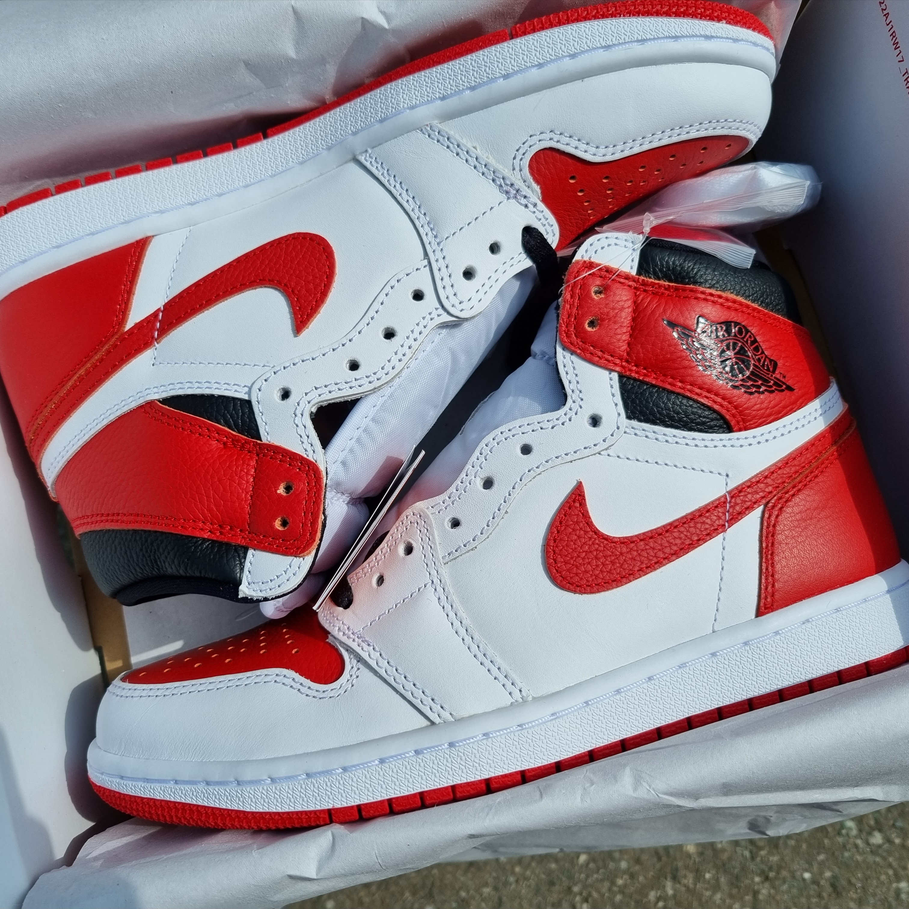 Jordan 1 Retro High OG Heritage 착용 스타일