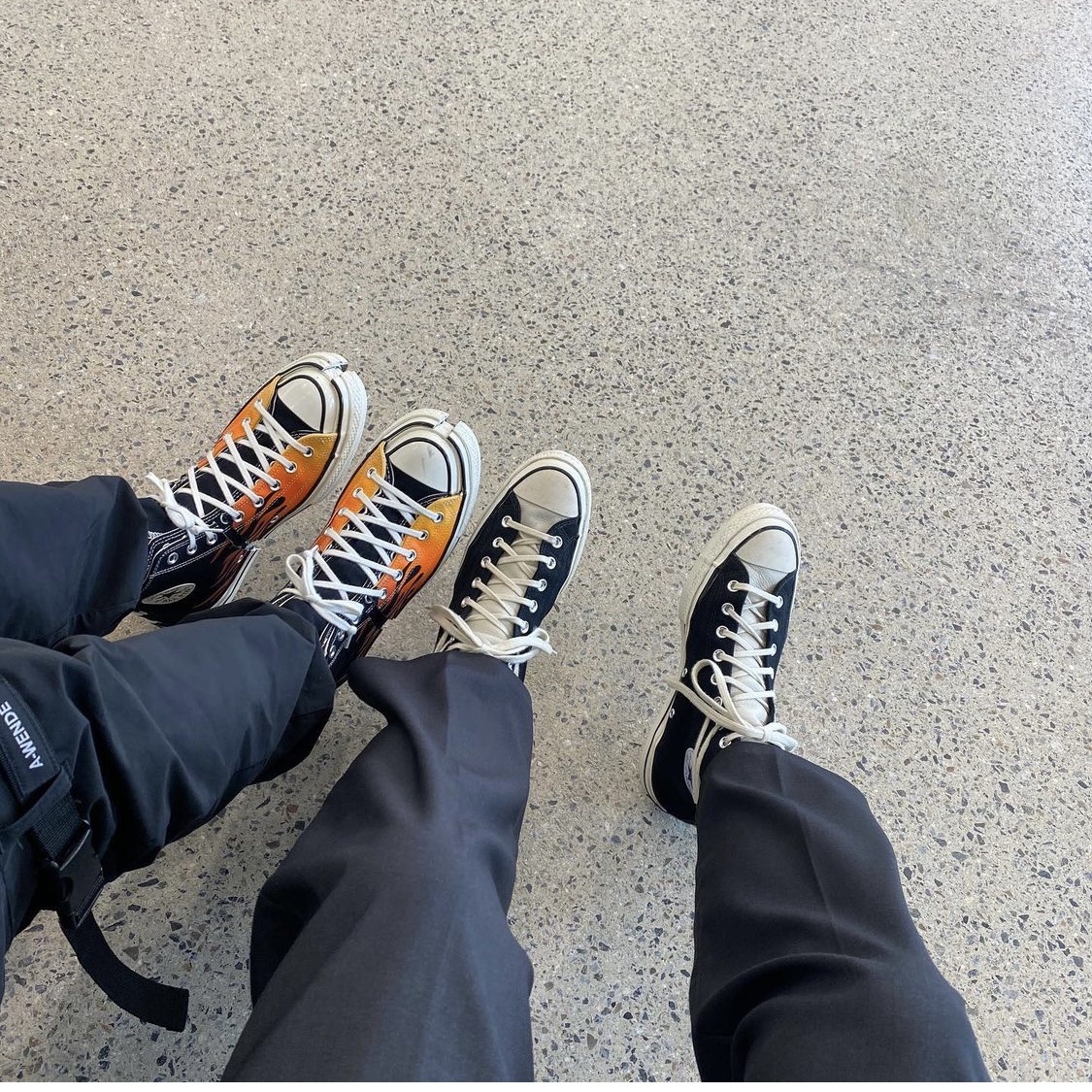 Converse x Fear of God Essentials Chuck 70 Hi Black 2020 착용 스타일