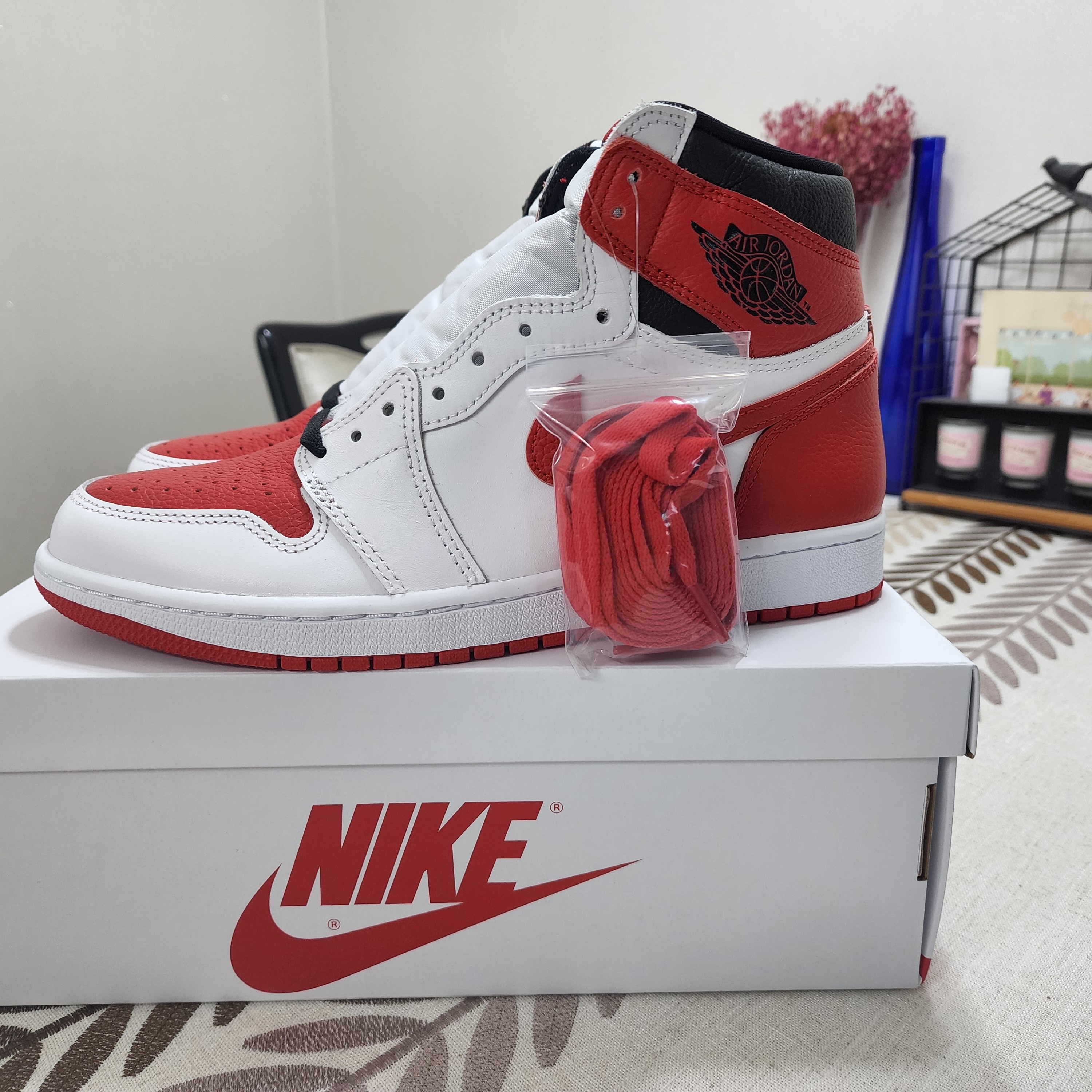Jordan 1 Retro High OG Heritage 착용 스타일 - 4