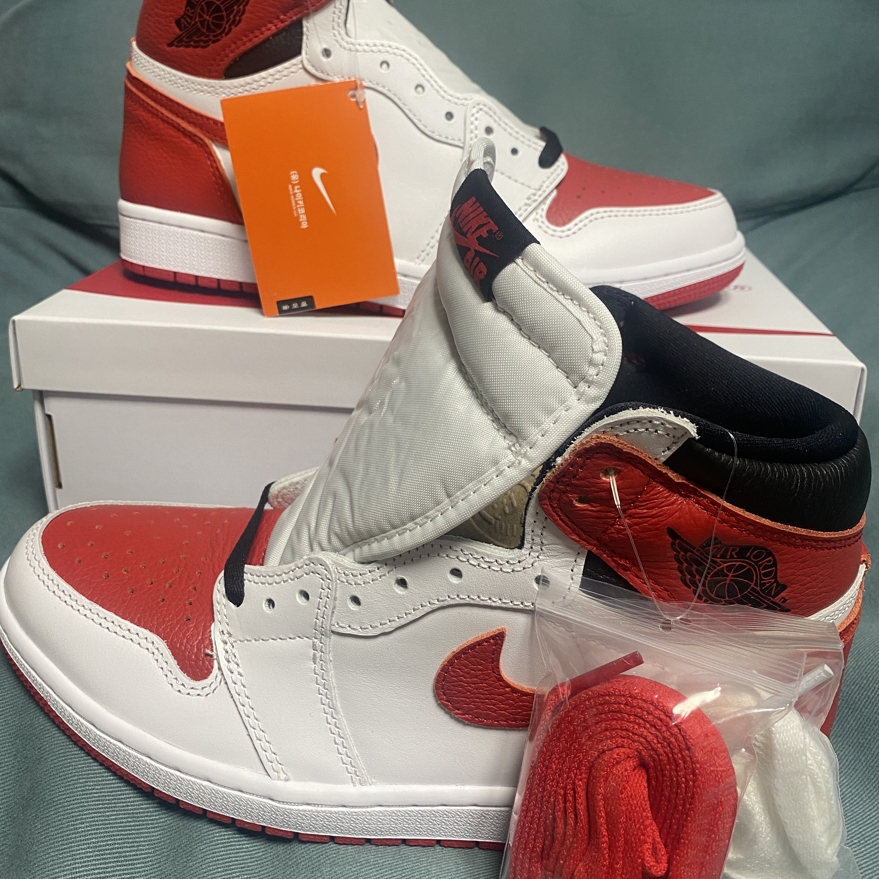 Jordan 1 Retro High OG Heritage 착용 스타일
