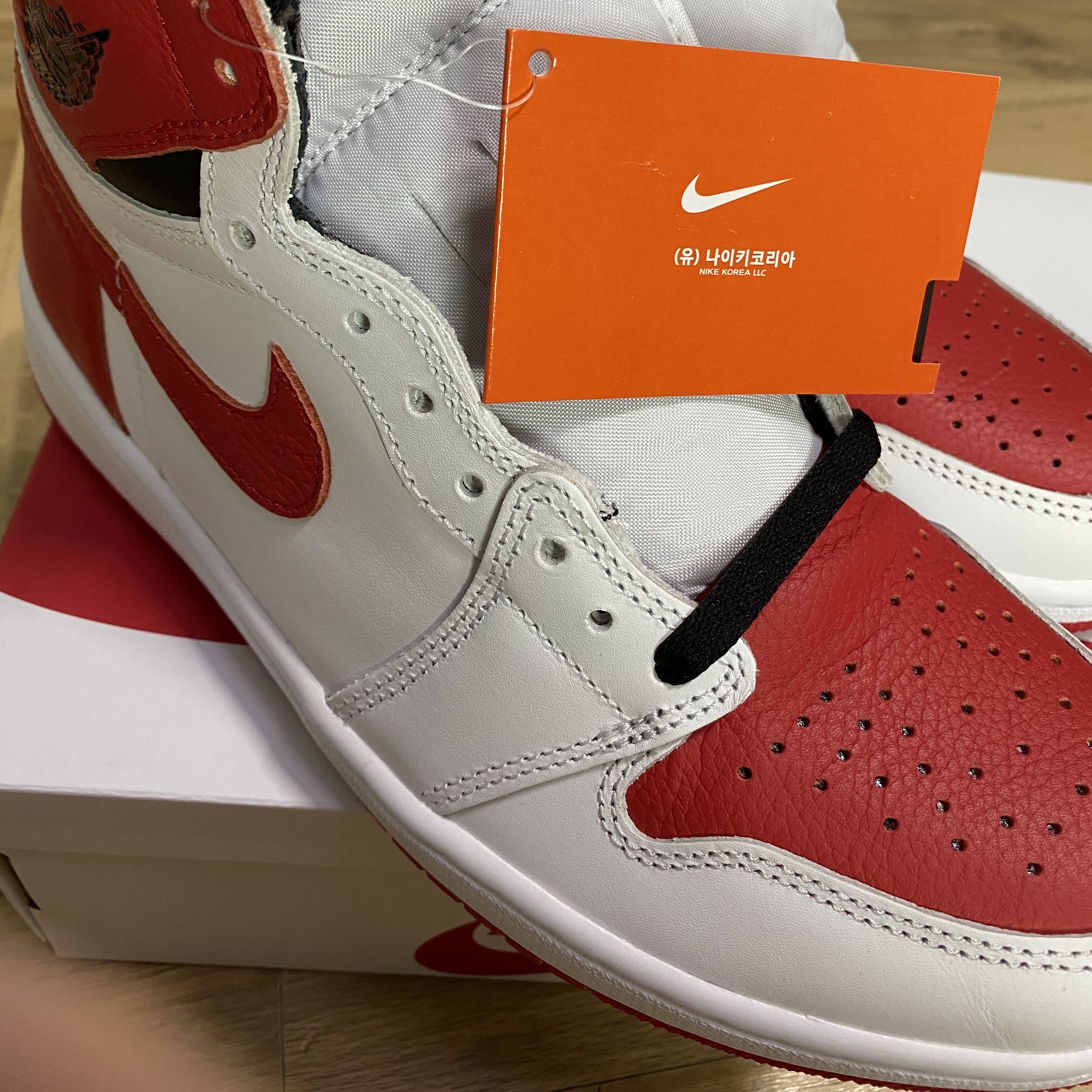 Jordan 1 Retro High OG Heritage 착용 스타일