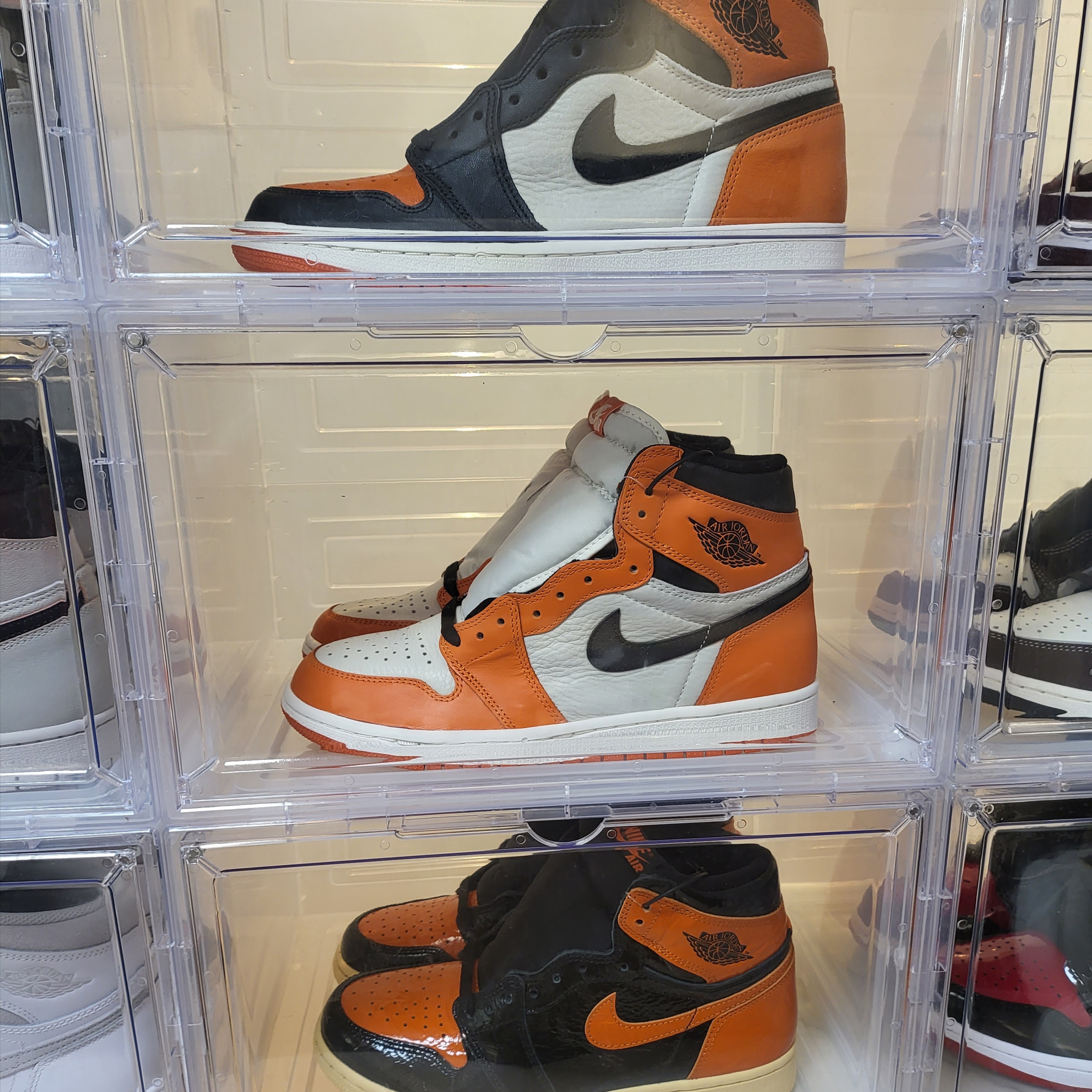 Jordan 1 Retro High Shattered Backboard 3.0, Jordan 1 Retro High OG Reverse Shattered Backboard 착용 스타일