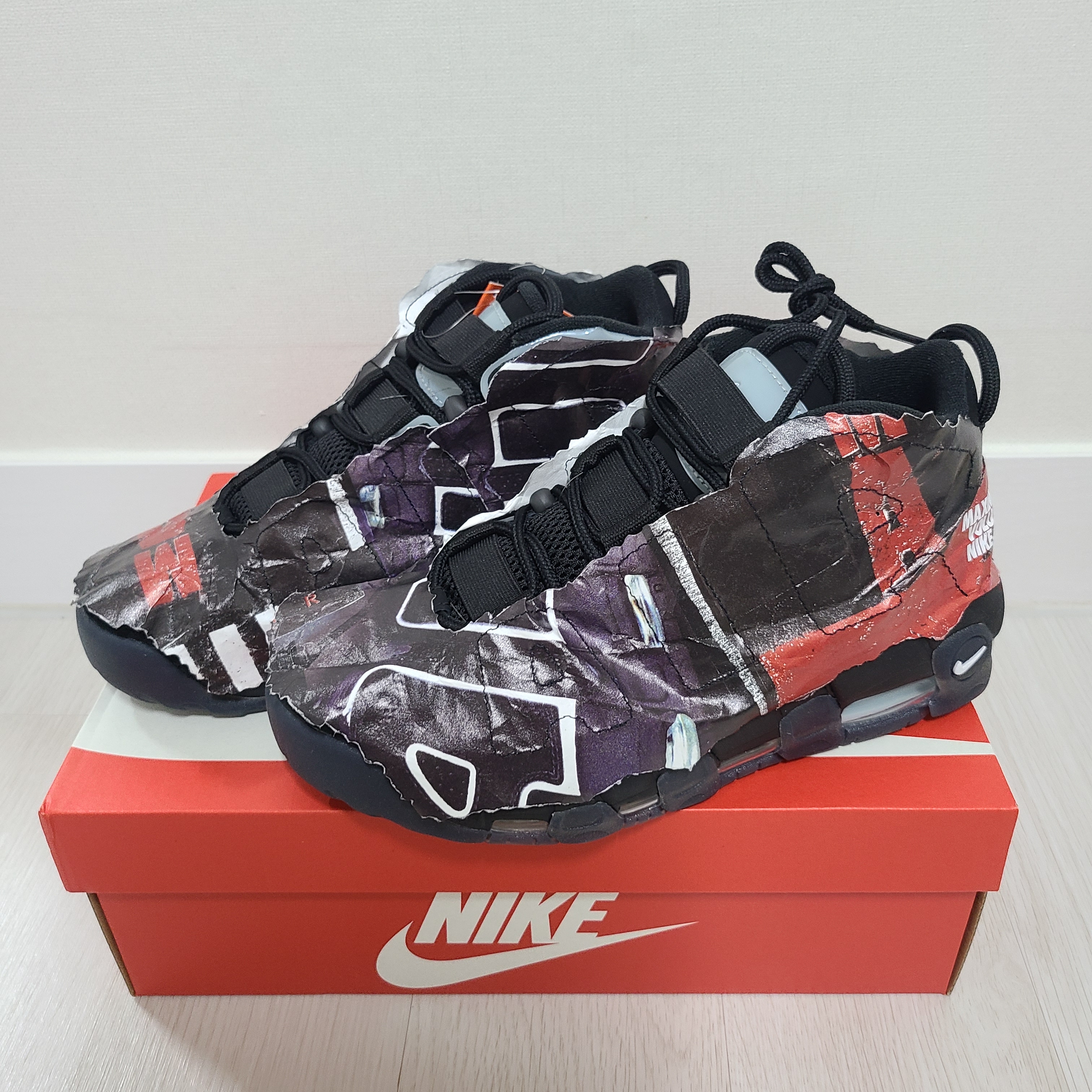 Nike Air More Uptempo 96 Maximum Volume 착용 스타일