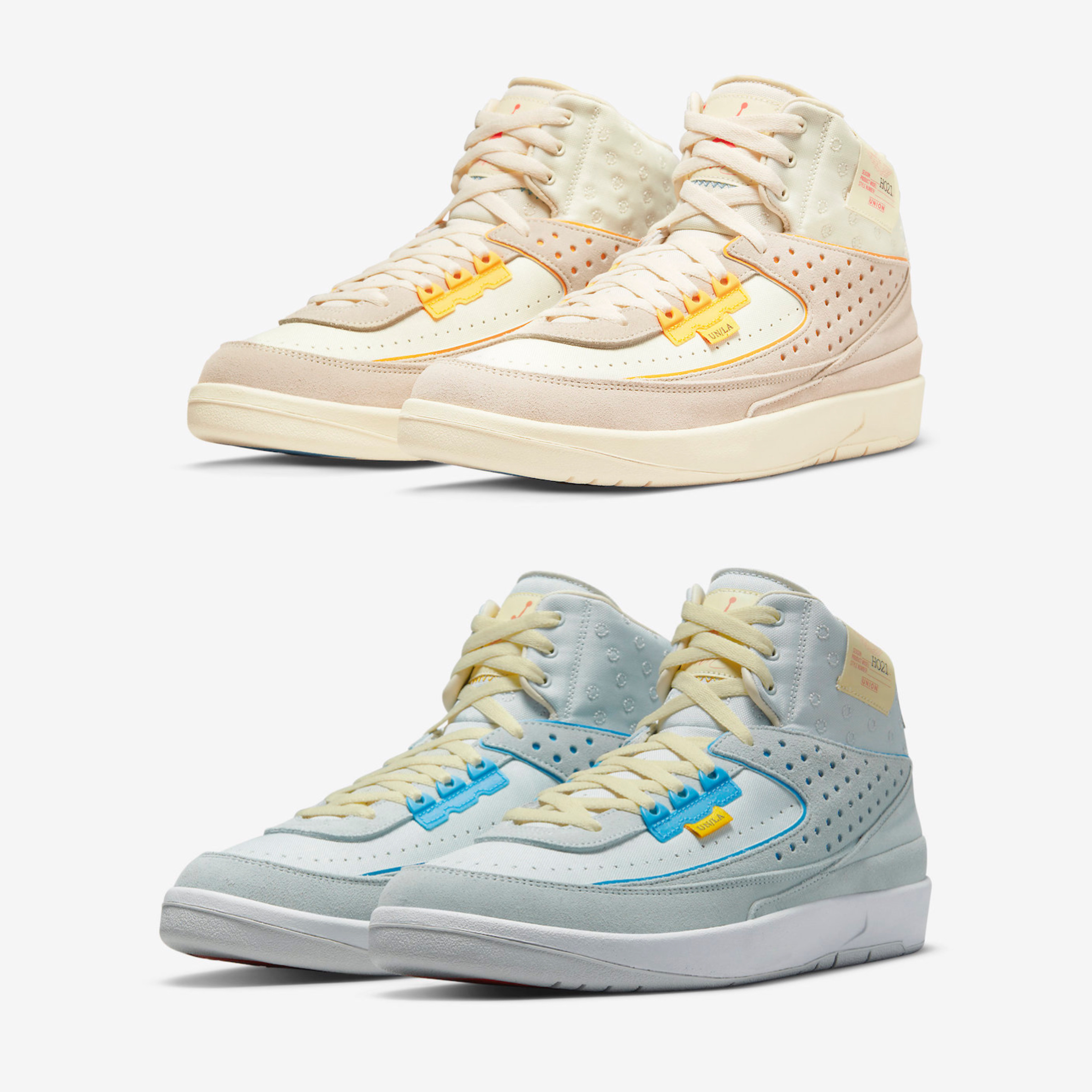 Jordan 2 x Union Retro SP Rattan, Jordan 2 x Union Retro SP Grey Fog 착용 스타일 - 2