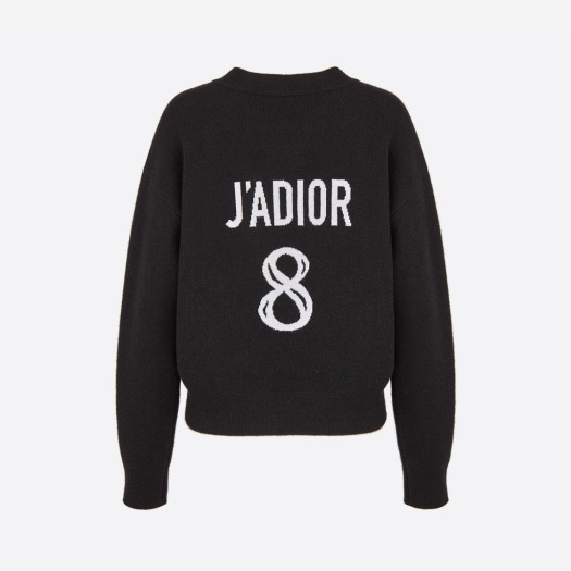 (W) 디올 자디올 8 박시 스웨터 캐시미어 블랙