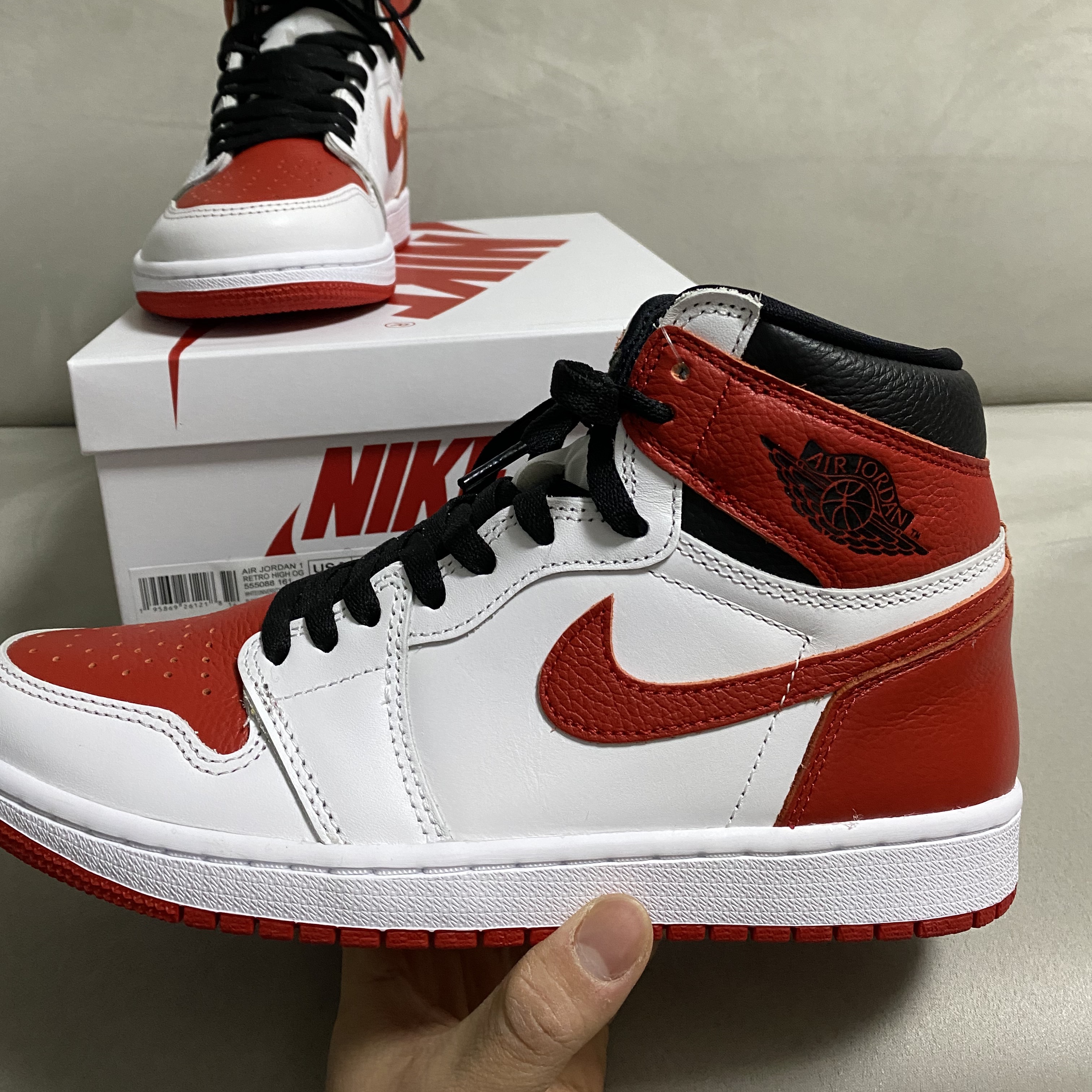 Jordan 1 Retro High OG Heritage 착용 스타일 - 2