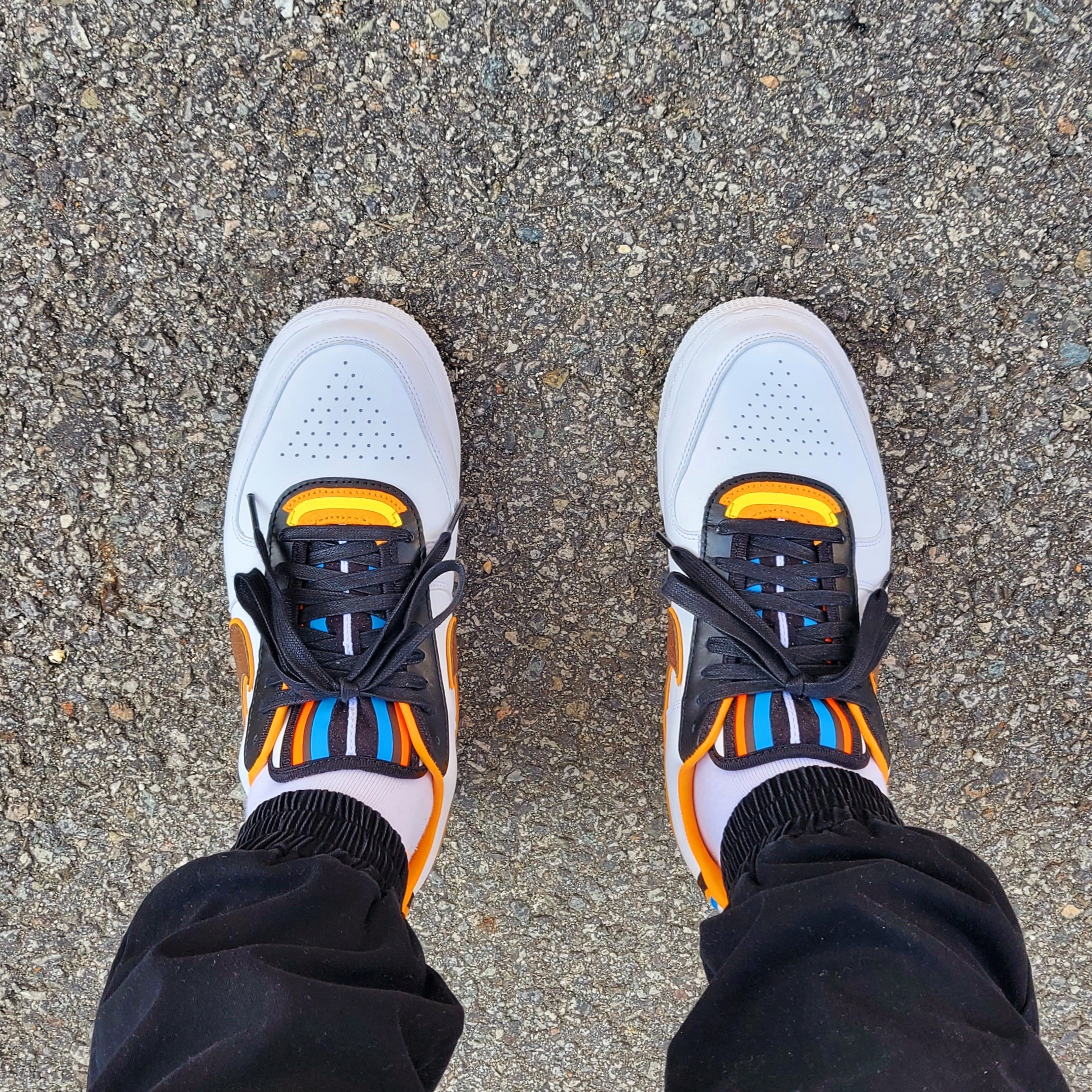 Nike x Riccardo Tisci Air Force 1 White 착용 스타일 - 5