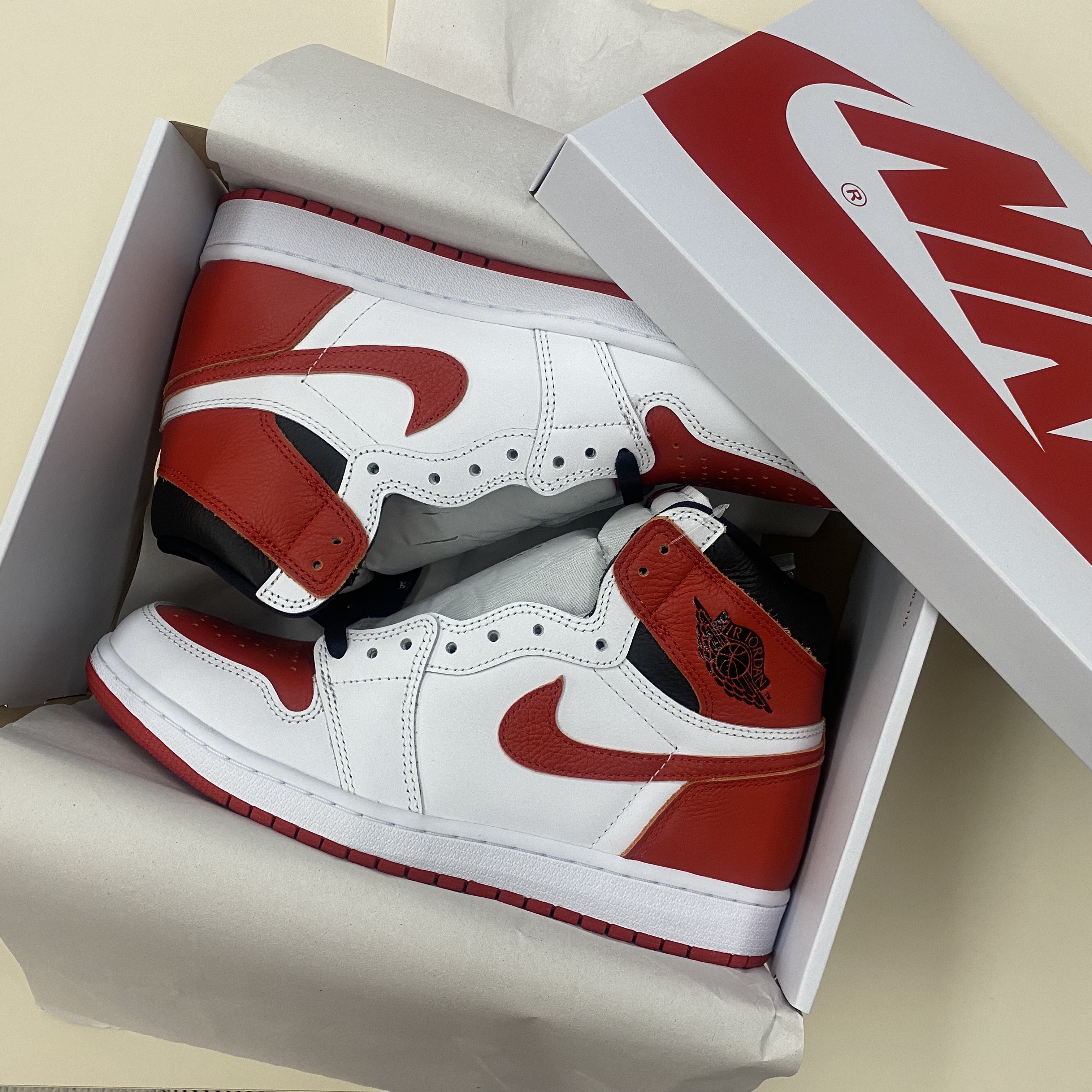 Jordan 1 Retro High OG Heritage 착용 스타일 - 2