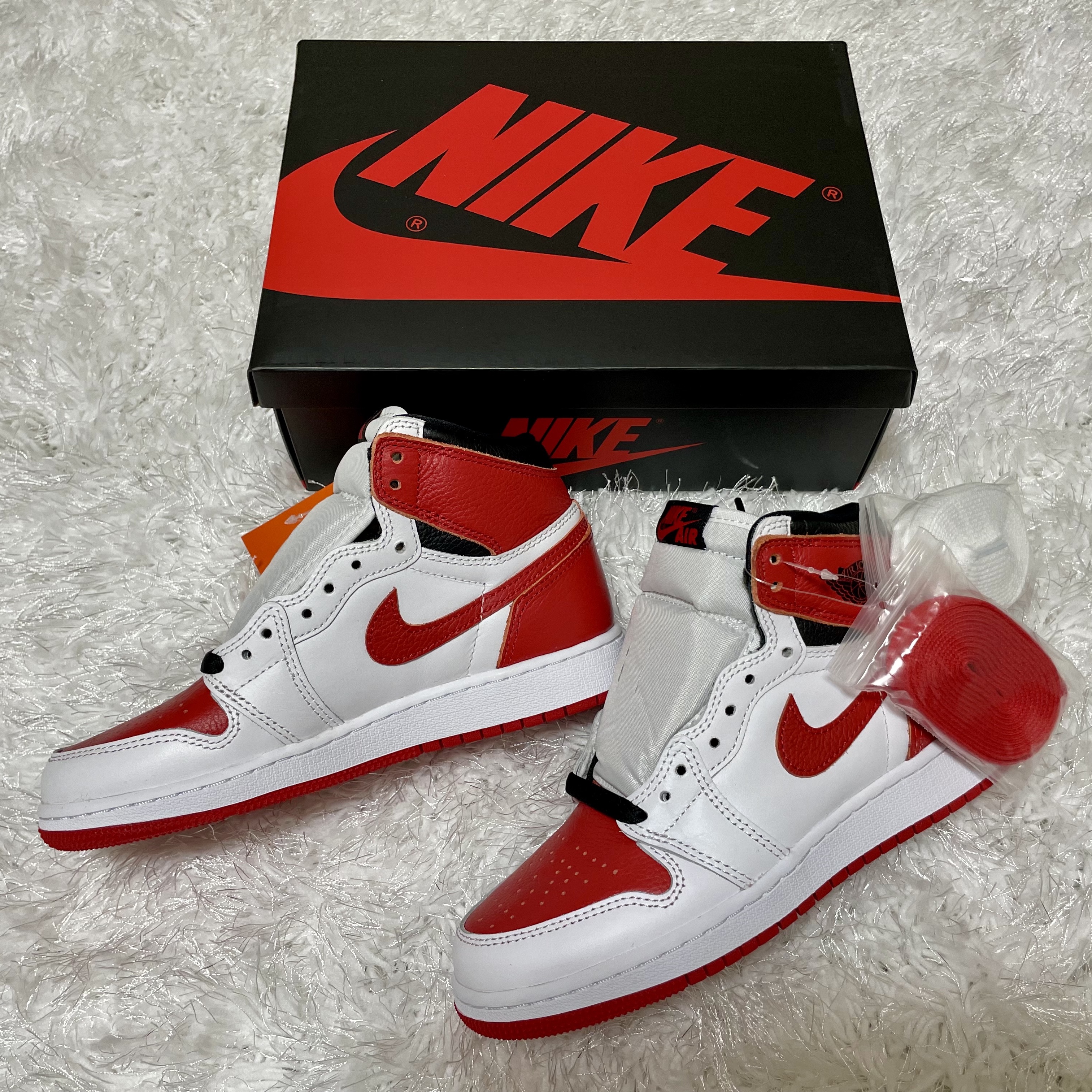 (GS) Jordan 1 Retro High OG Heritage 착용 스타일
