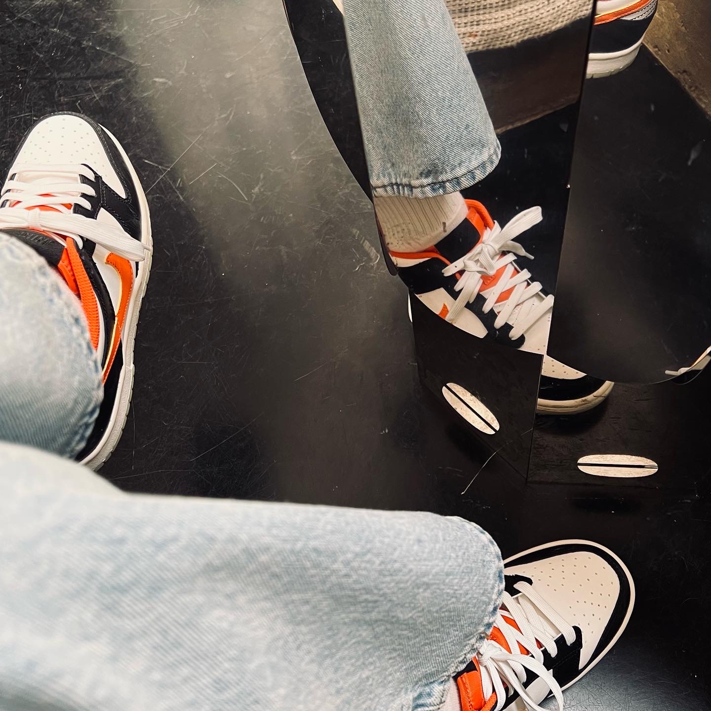 (GS) Nike Dunk Low PRM Halloween 착용 스타일